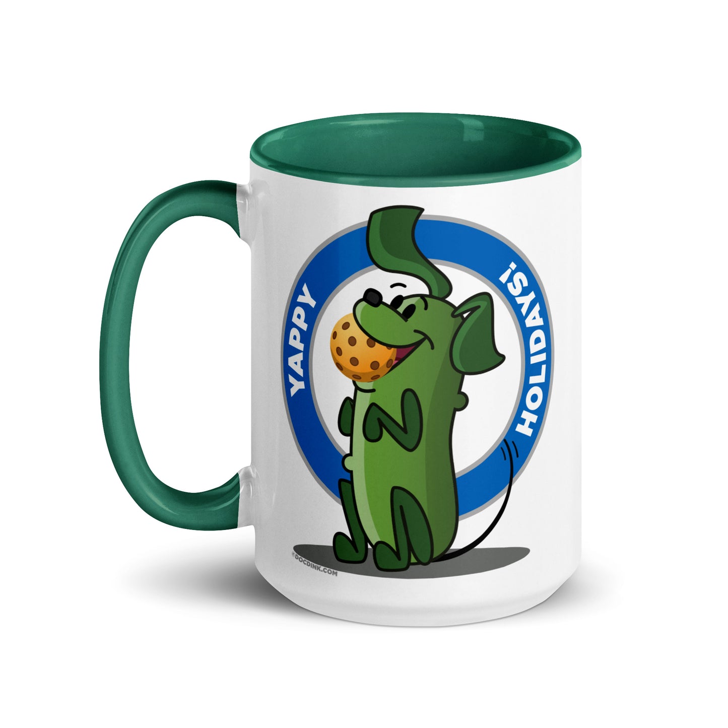 Pickleball Mug - Pickles "Yappy Holidays" - DocDink.com