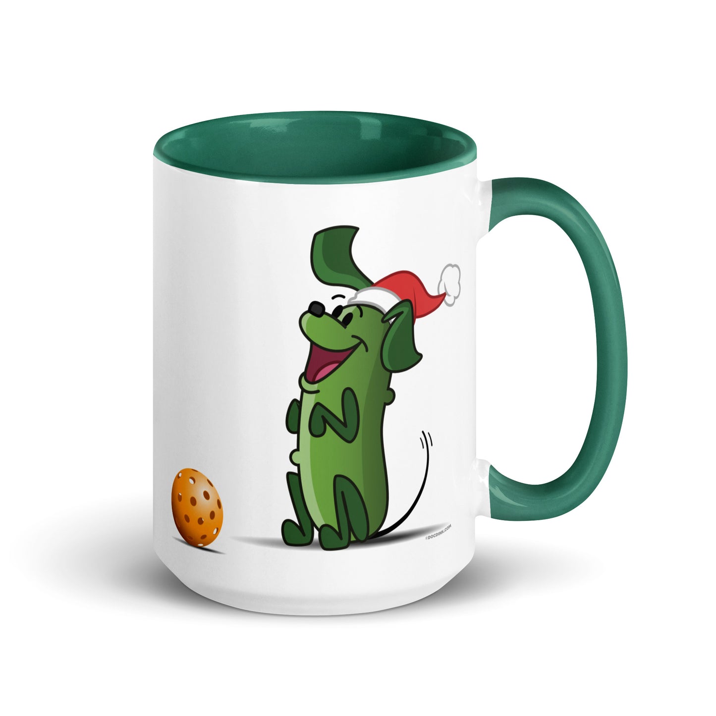 Pickleball Mug - Pickles "Wanna Play?" - Christmas - DocDink.com