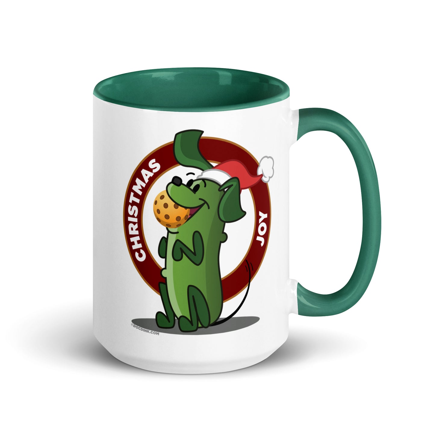 Pickleball Mug - Pickles "Christmas Joy" - DocDink.com