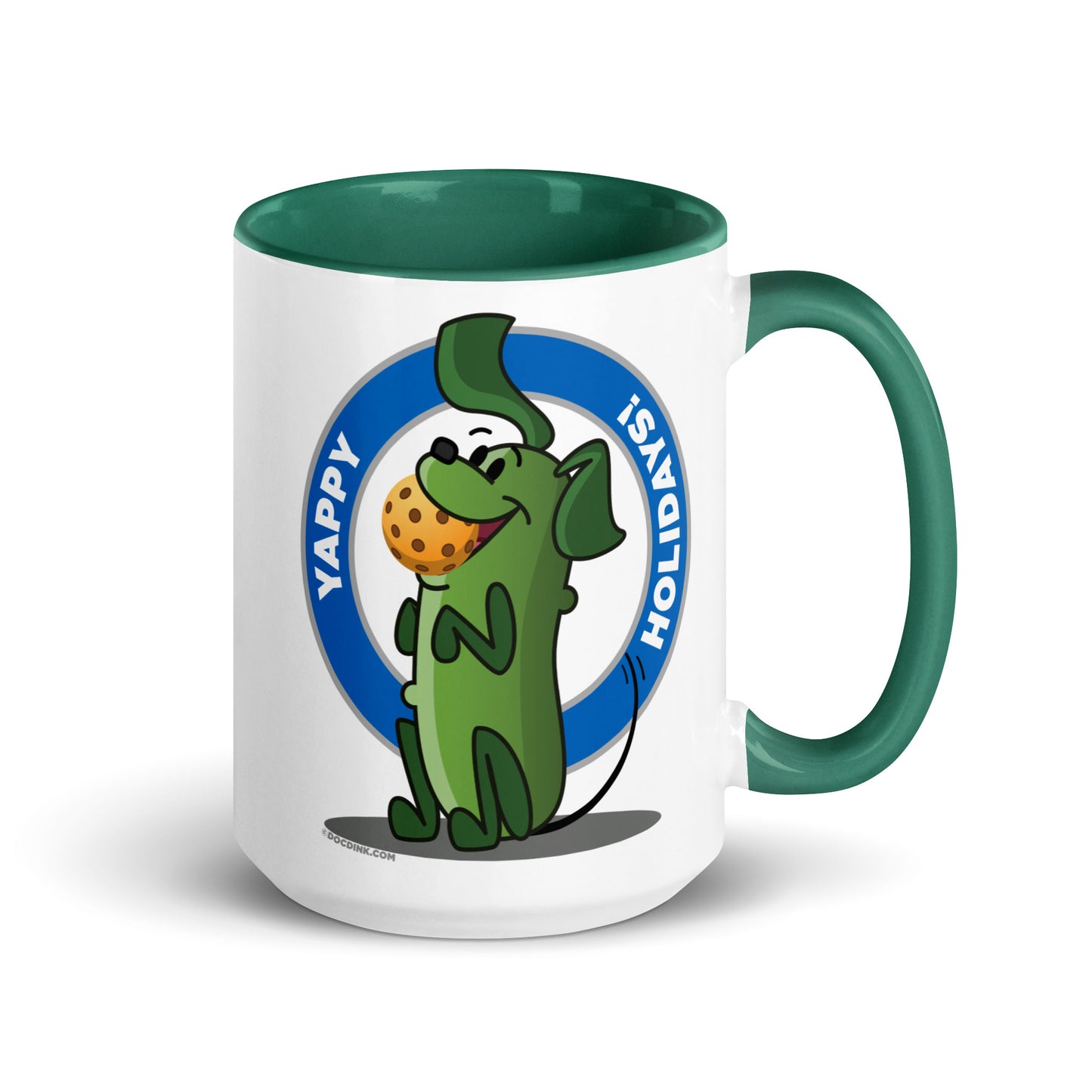 Pickleball Mug - Pickles "Yappy Holidays" - DocDink.com