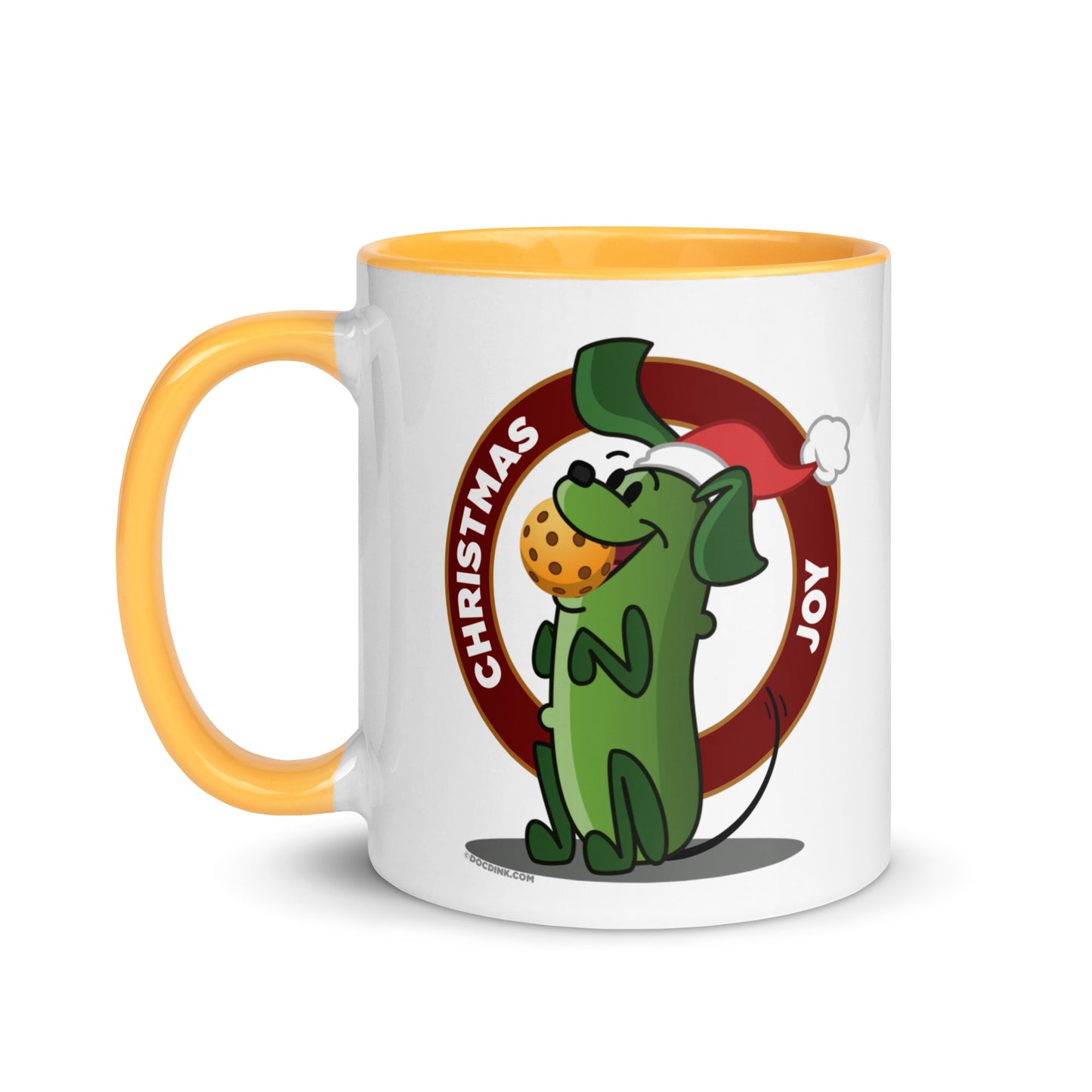 Pickleball Mug - Pickles "Christmas Joy" - DocDink.com