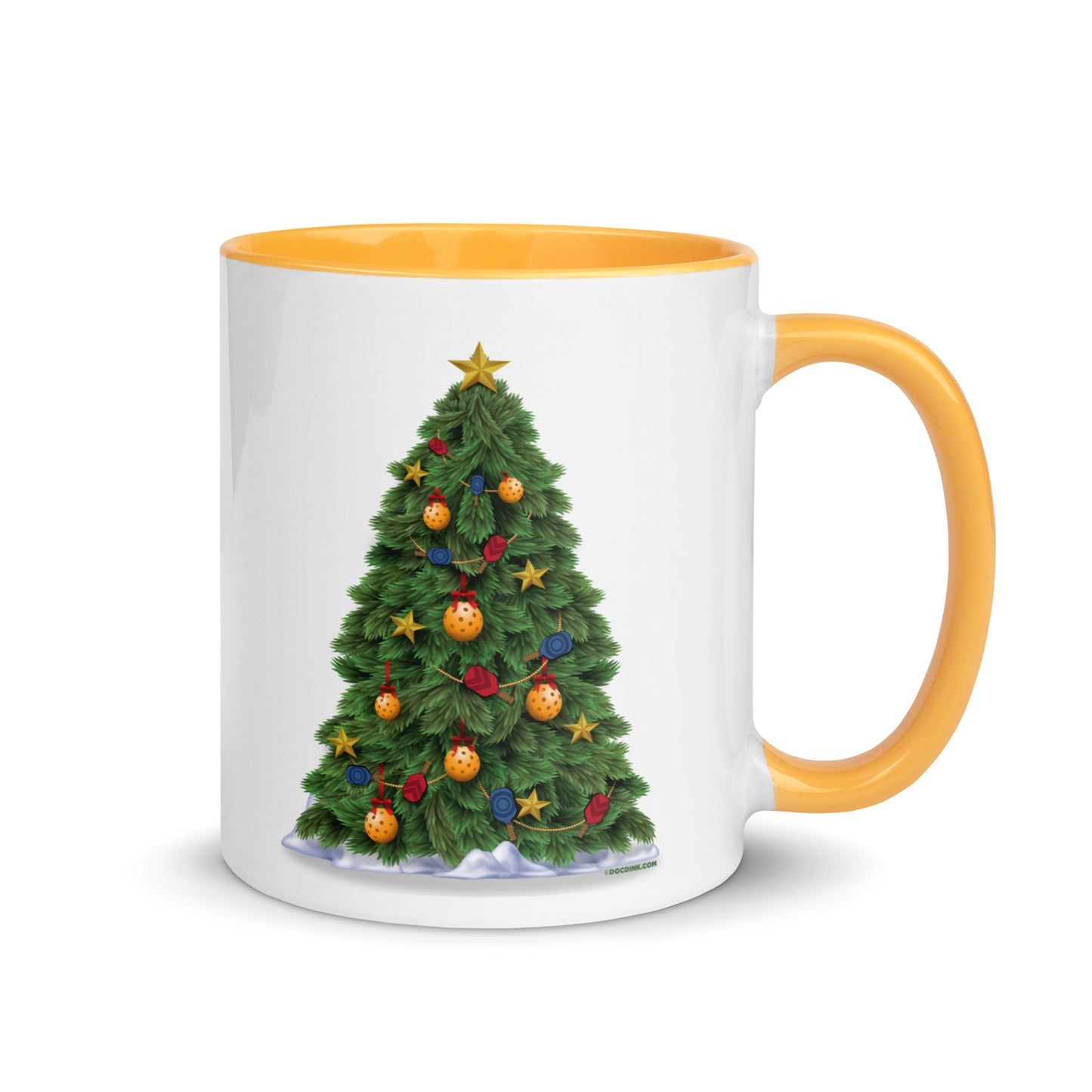 Pickleball Mug - Pickleball Christmas Tree - DocDink.com