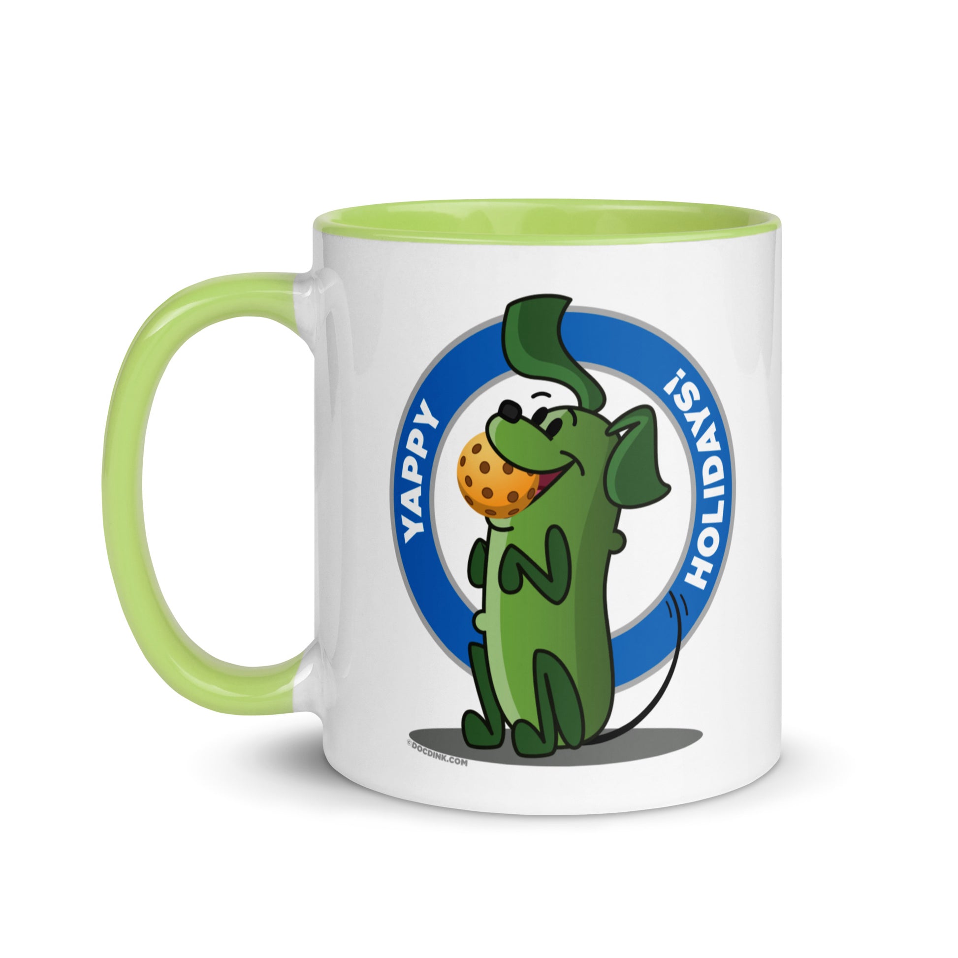 Pickleball Mug - Pickles "Yappy Holidays" - DocDink.com