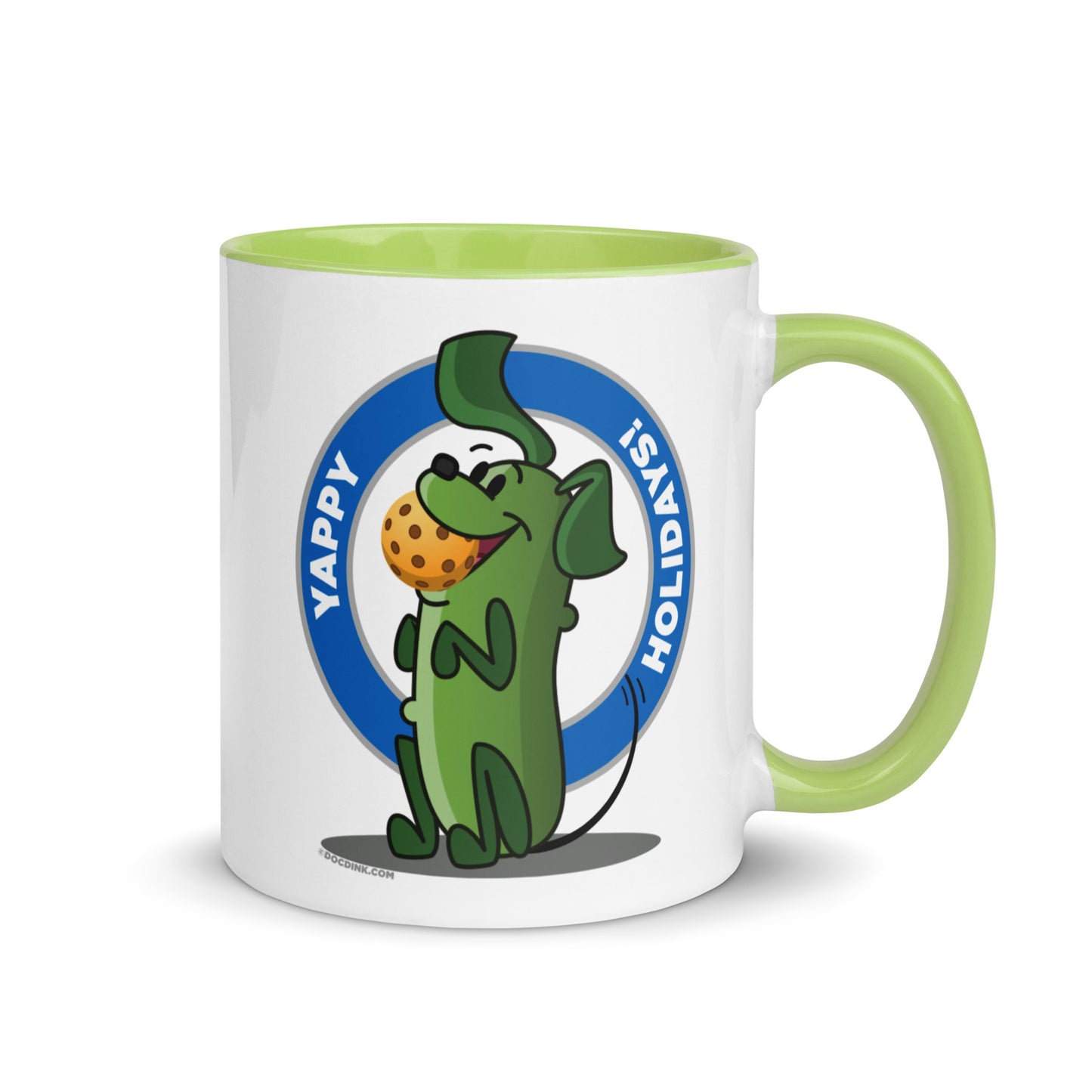 Pickleball Mug - Pickles "Yappy Holidays" - DocDink.com