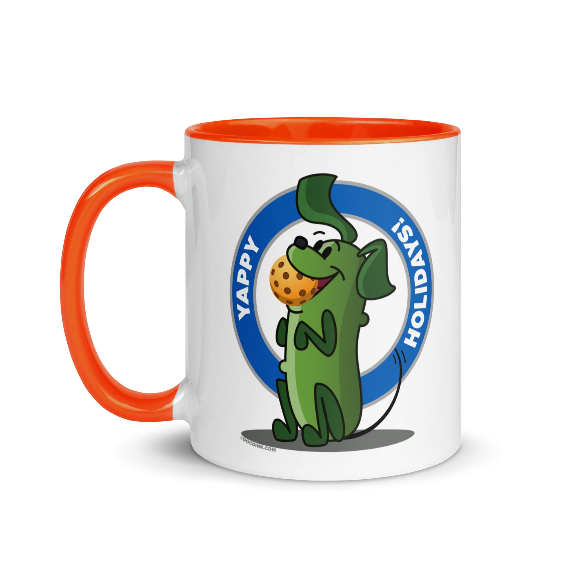 Pickleball Mug - Pickles "Yappy Holidays" - DocDink.com