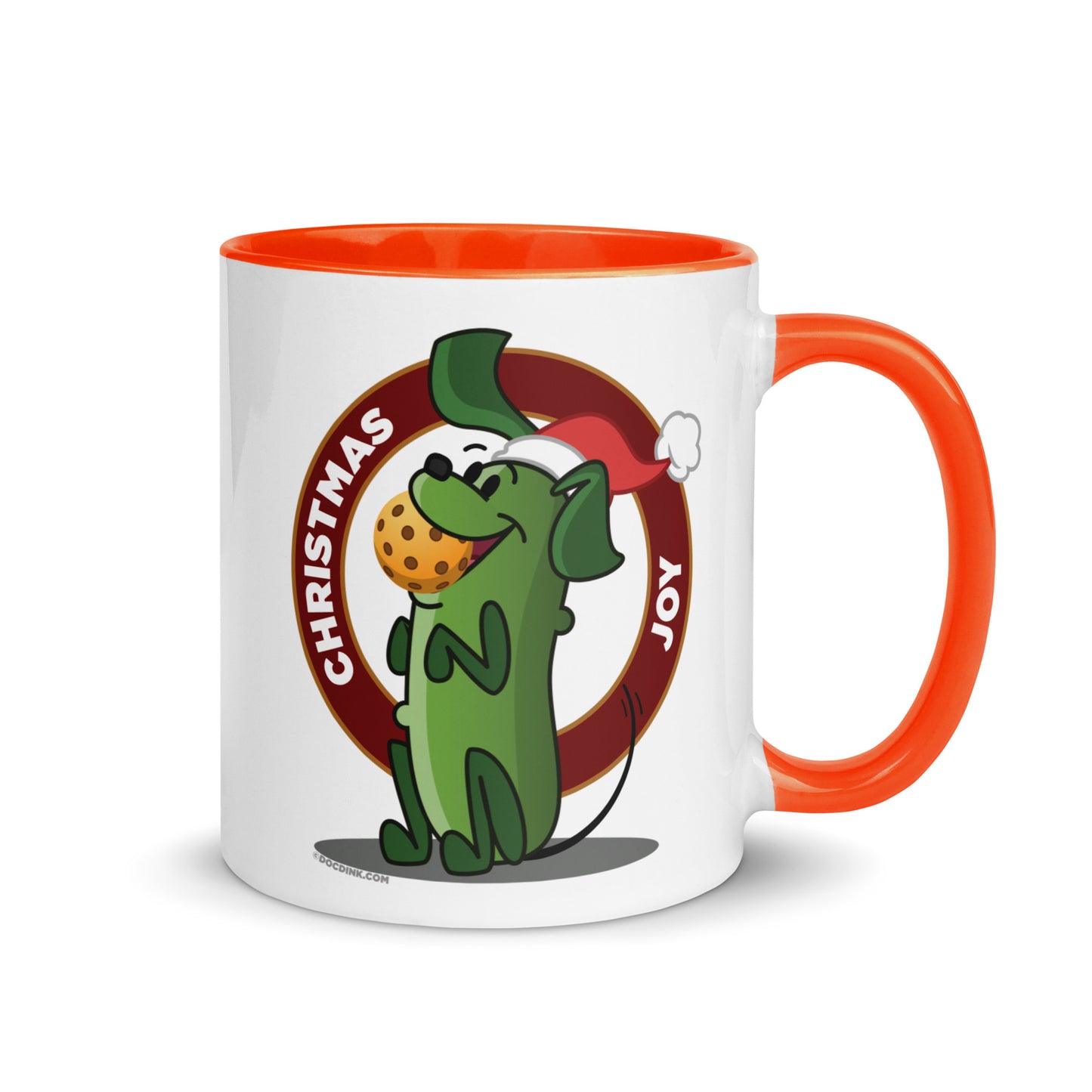 Pickleball Mug - Pickles "Christmas Joy" - DocDink.com