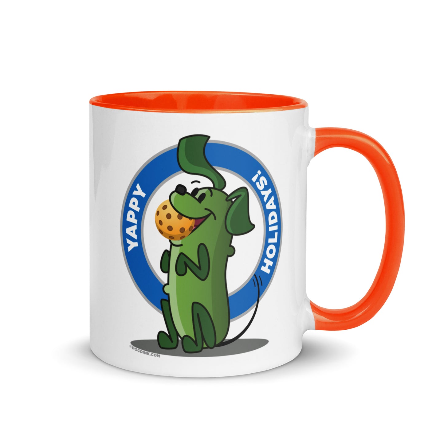 Pickleball Mug - Pickles "Yappy Holidays" - DocDink.com