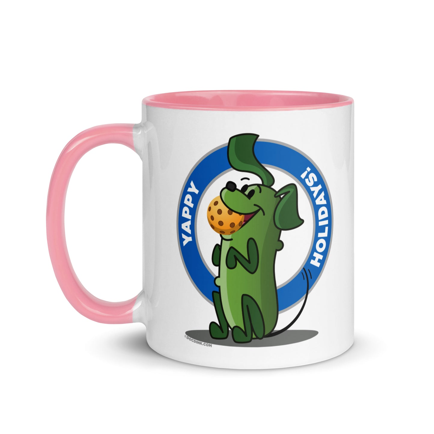 Pickleball Mug - Pickles "Yappy Holidays" - DocDink.com