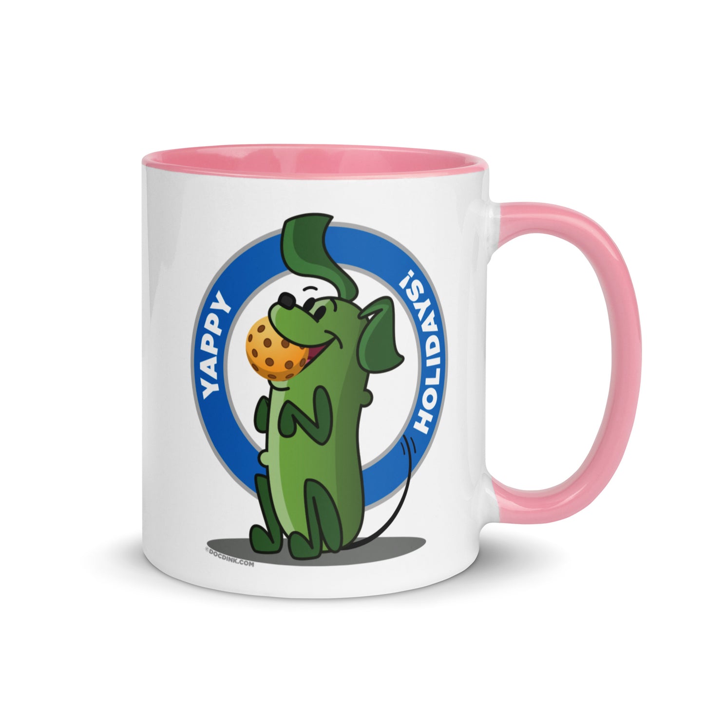 Pickleball Mug - Pickles "Yappy Holidays" - DocDink.com