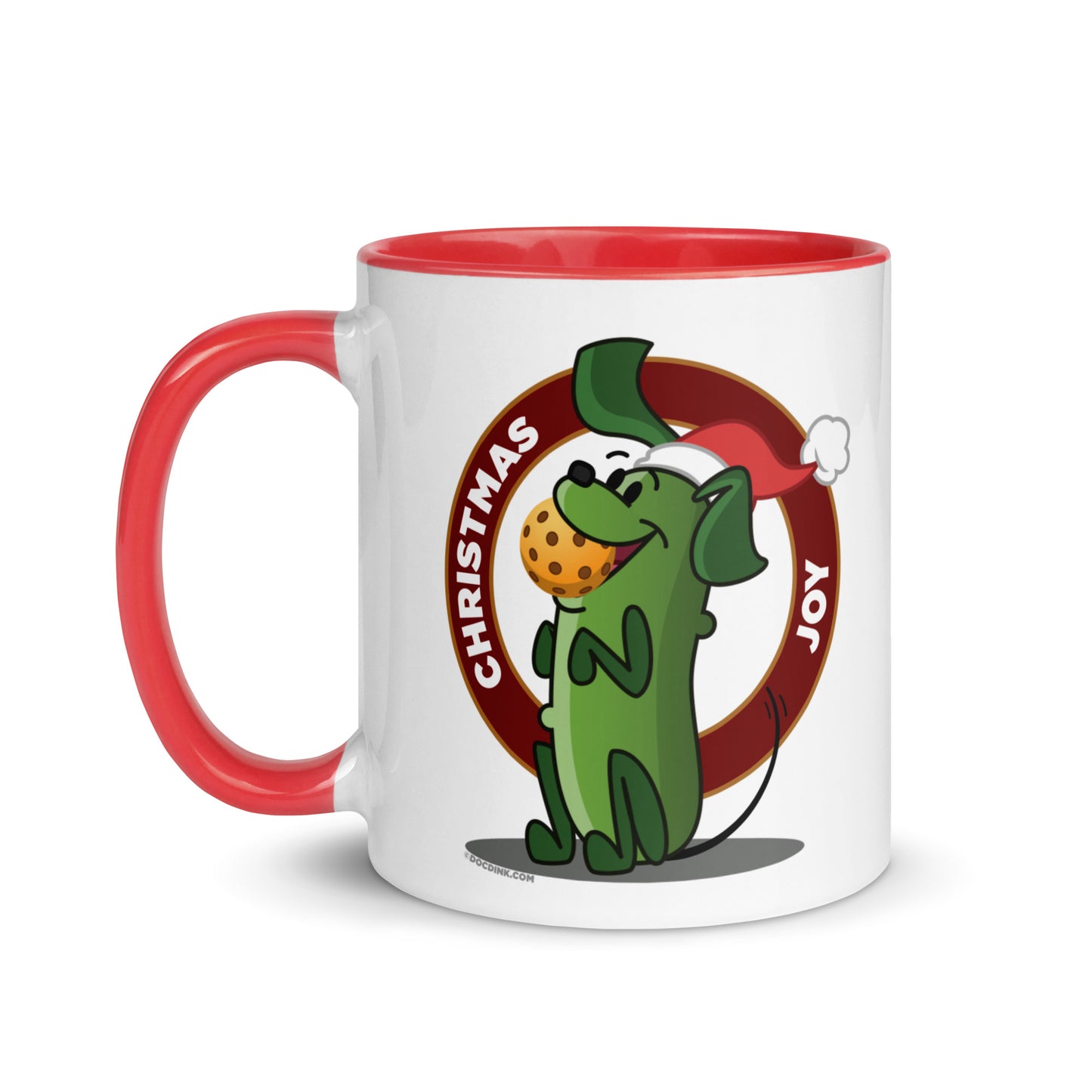 Pickleball Mug - Pickles "Christmas Joy" - DocDink.com