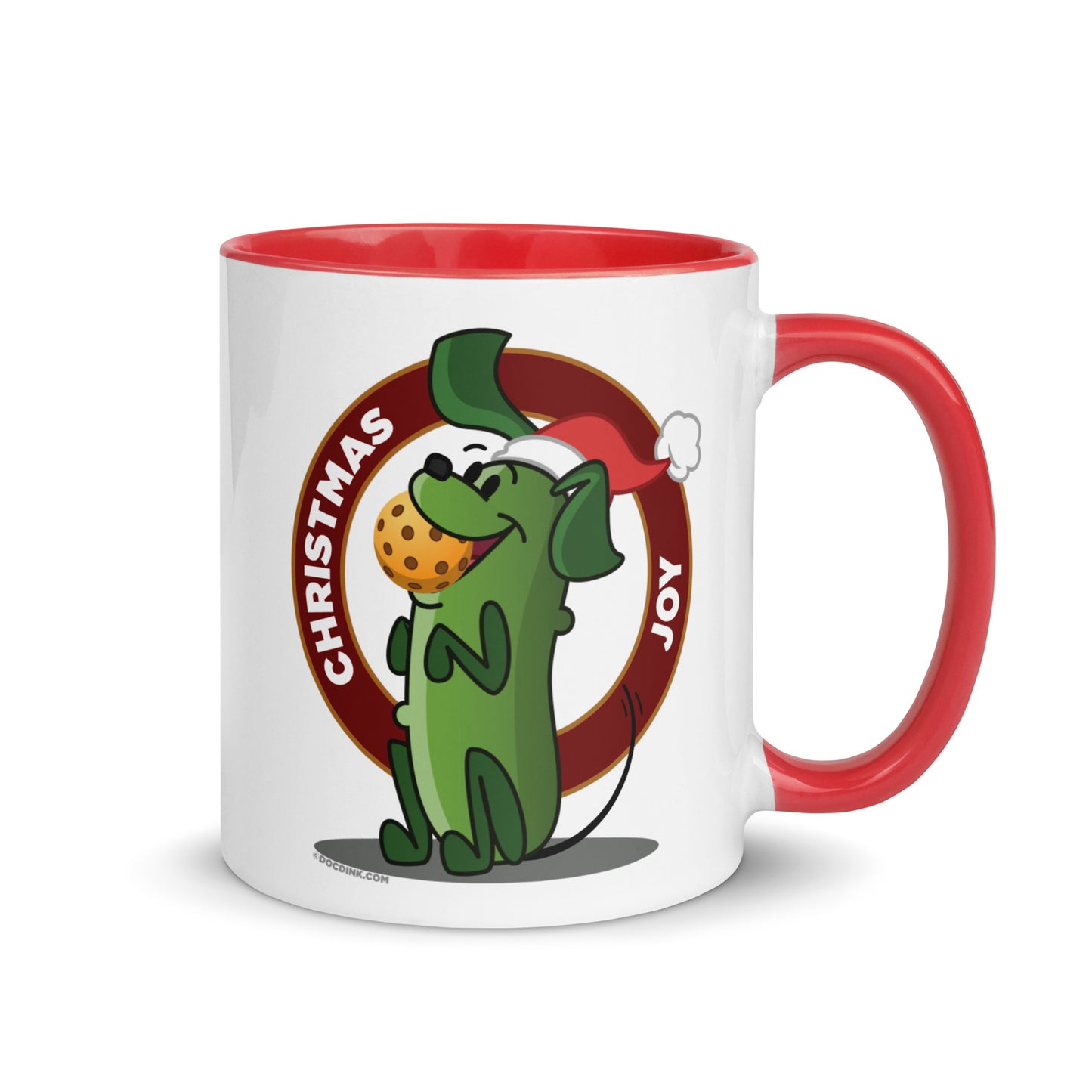 Pickleball Mug - Pickles "Christmas Joy" - DocDink.com