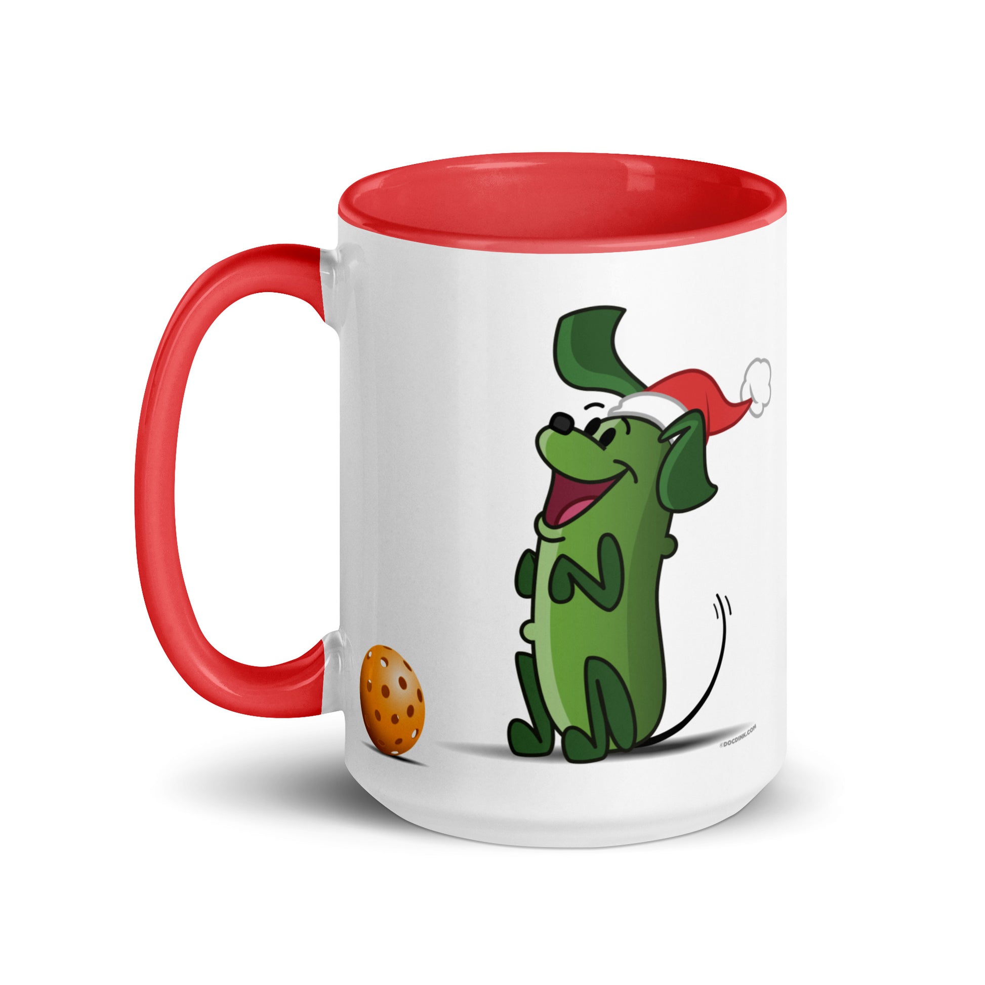 Pickleball Mug - Pickles "Wanna Play?" - Christmas - DocDink.com