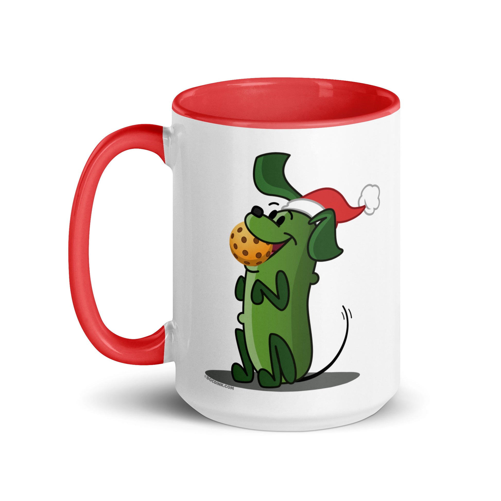 Pickleball Mug - Pickles "Let's Play Now!" - Christmas - DocDink.com