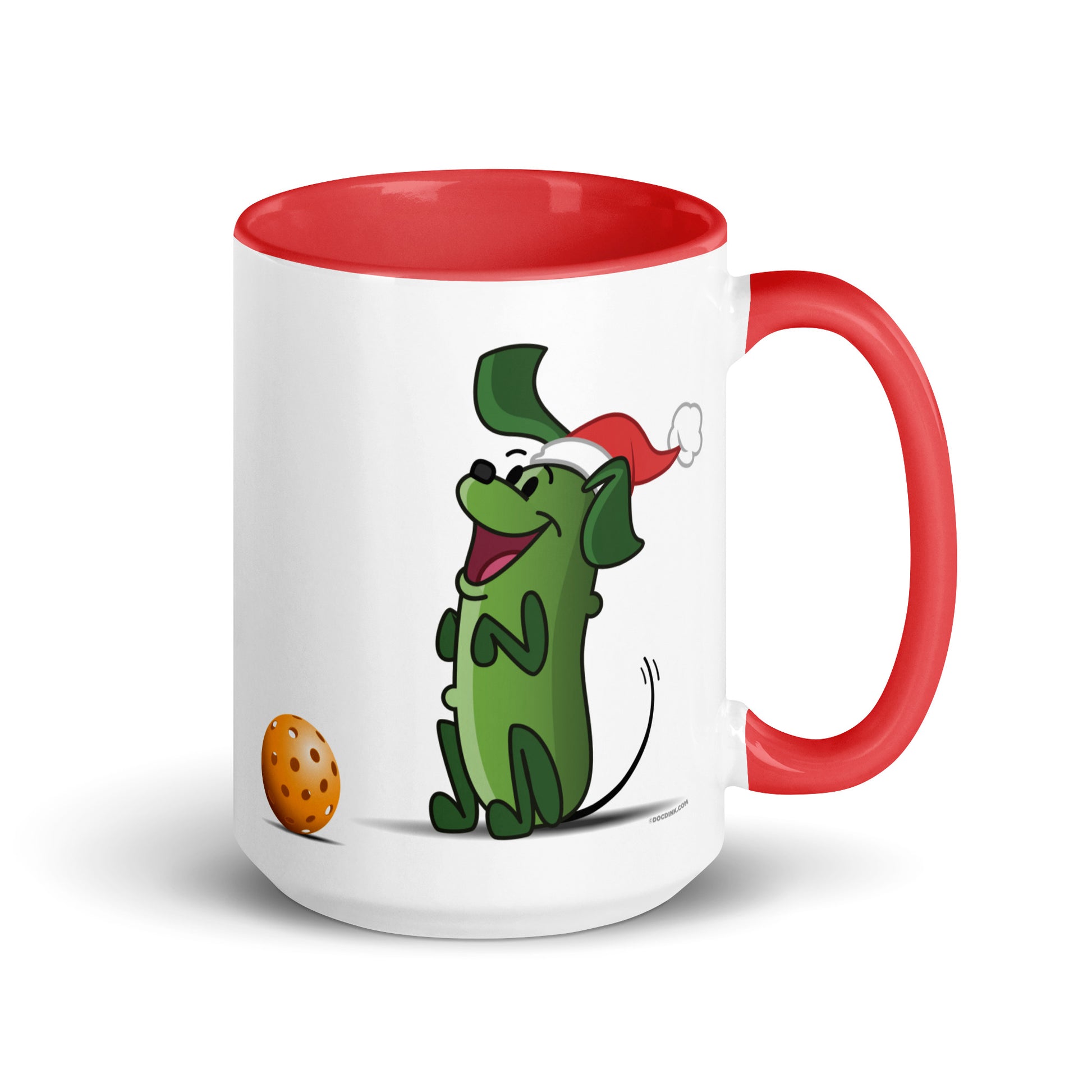 Pickleball Mug - Pickles "Wanna Play?" - Christmas - DocDink.com