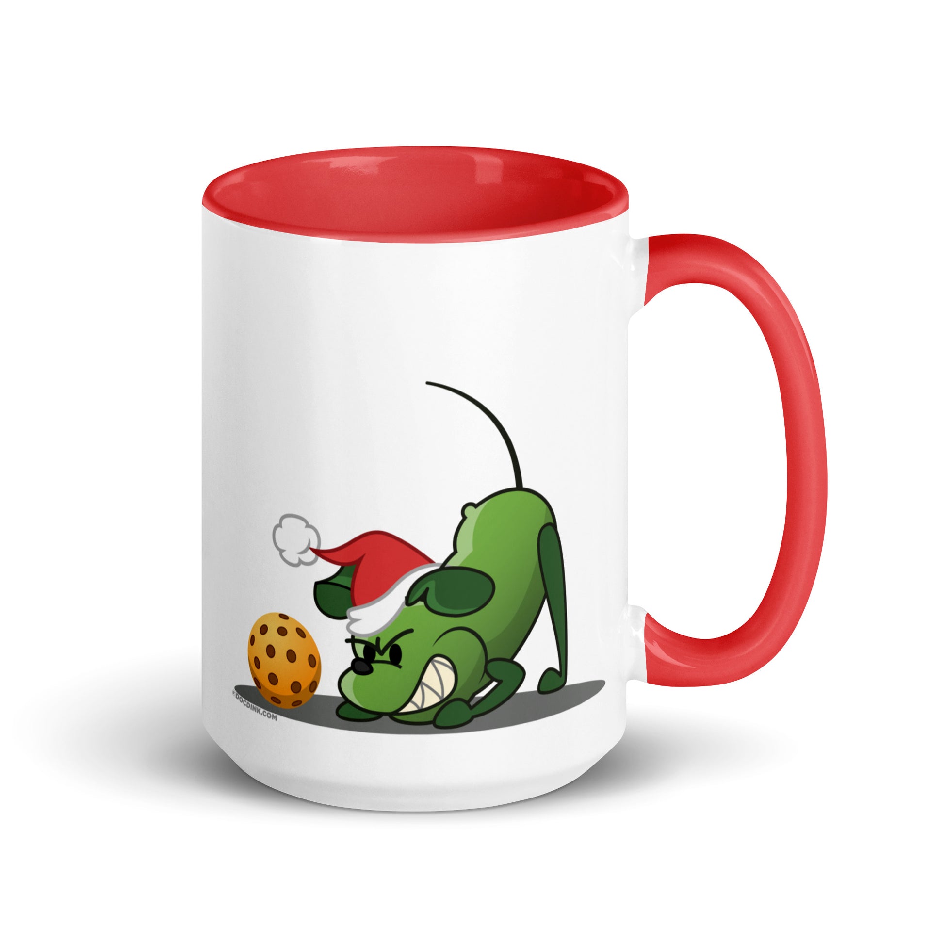 Pickleball Mug - Pickles "Grrr...!" - Christmas - DocDink.com