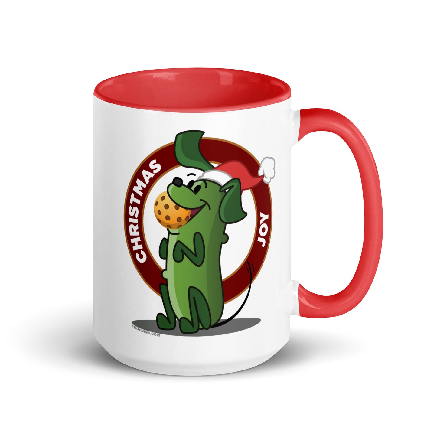 Pickleball Mug - Pickles "Christmas Joy" - DocDink.com