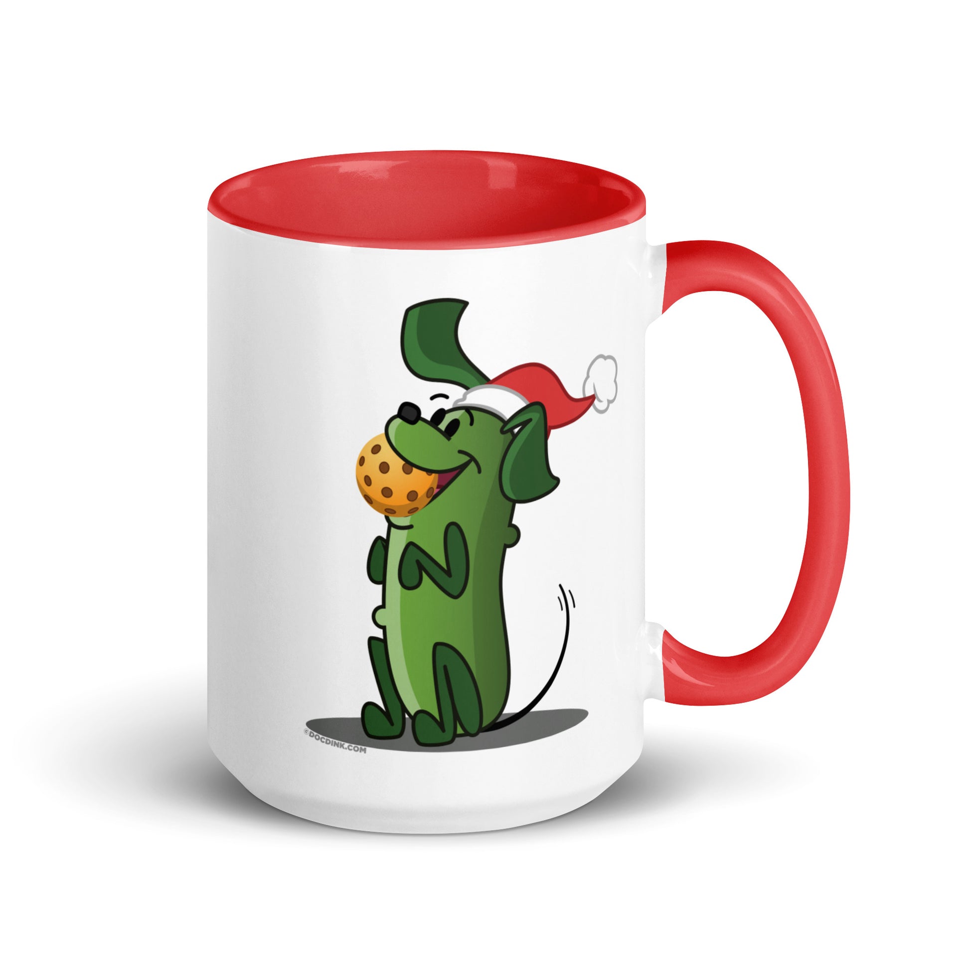 Pickleball Mug - Pickles "Let's Play Now!" - Christmas - DocDink.com