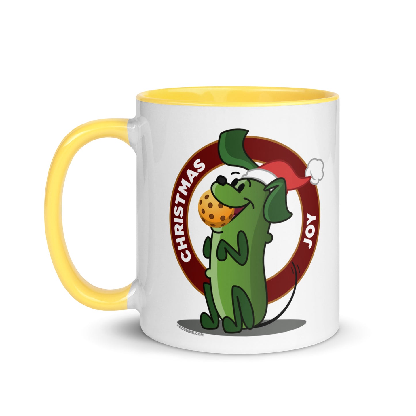 Pickleball Mug - Pickles "Christmas Joy" - DocDink.com