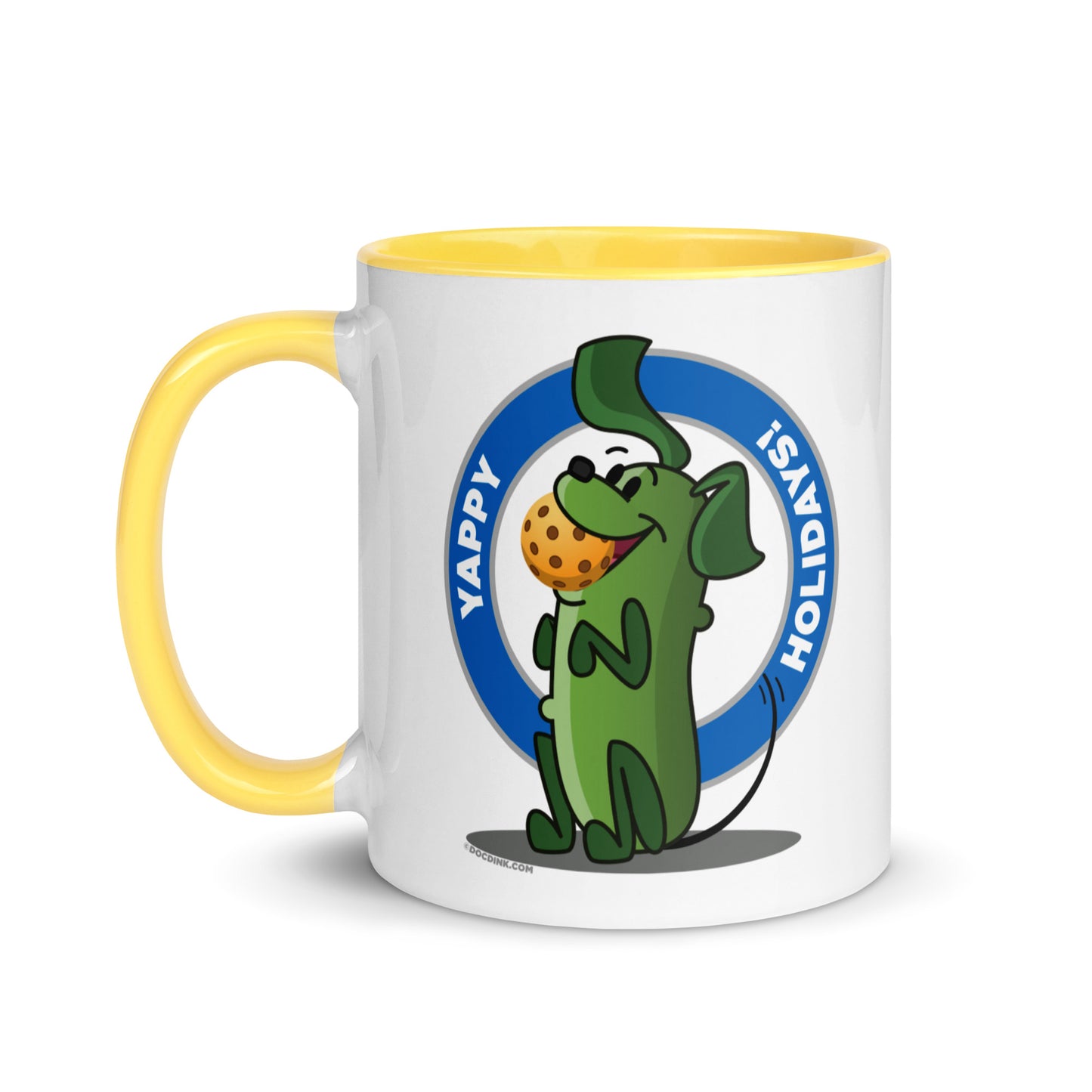 Pickleball Mug - Pickles "Yappy Holidays" - DocDink.com