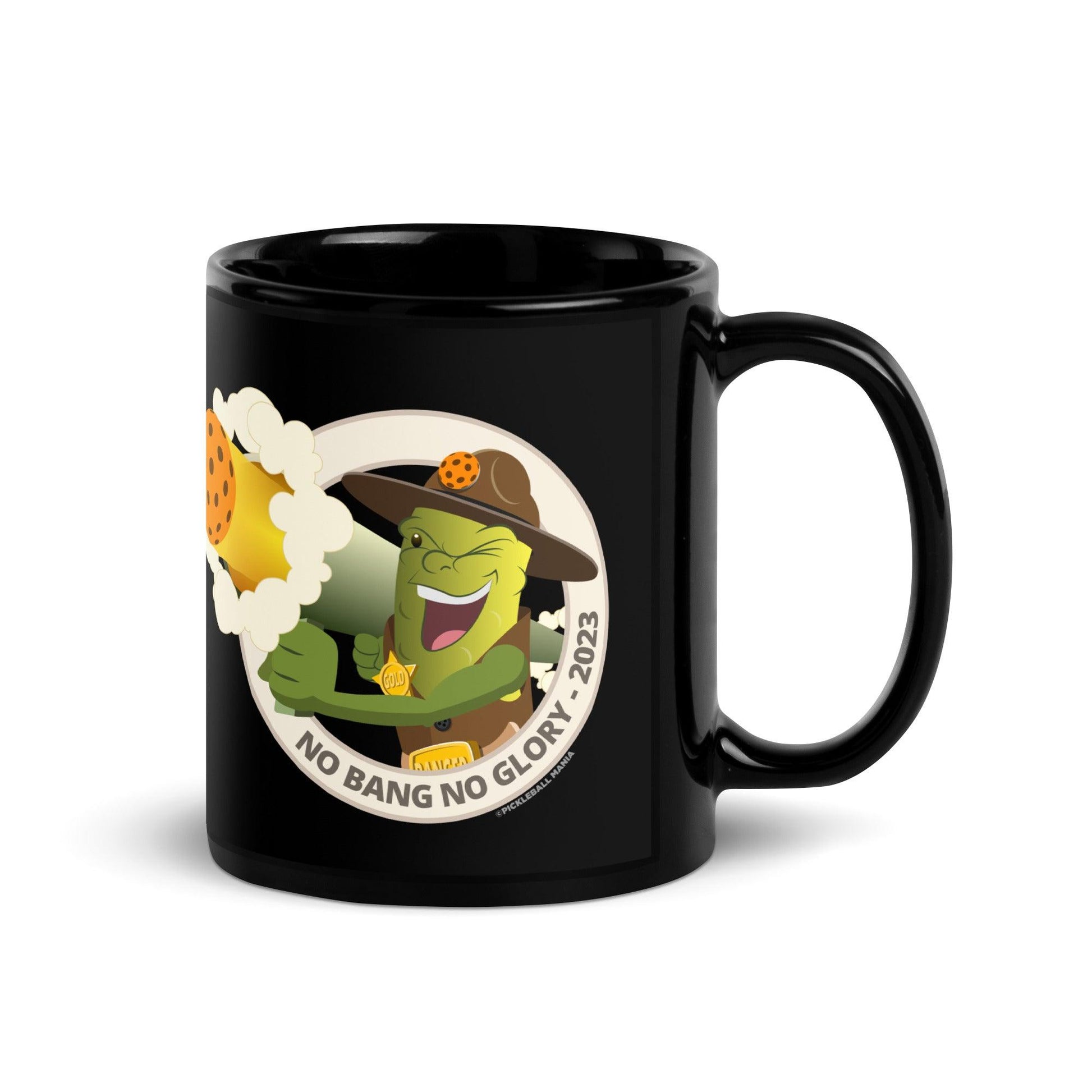 Pickleball Mug - "No Bang, No Glory" - DocDink.com