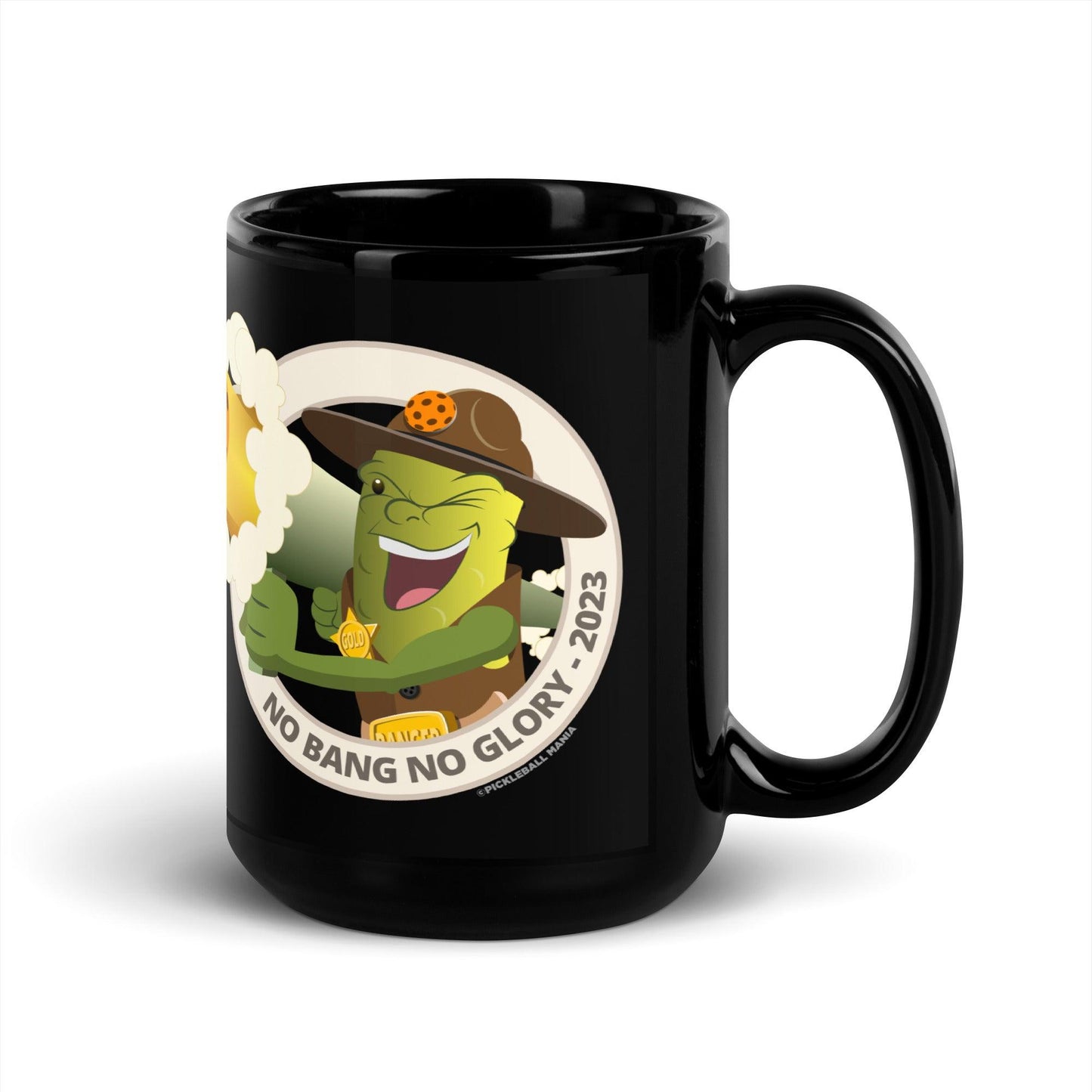 Pickleball Mug - "No Bang, No Glory" - DocDink.com