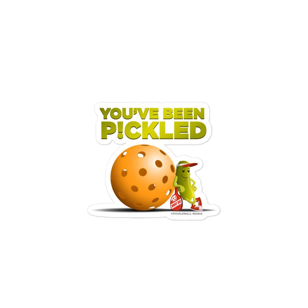 Pickleball Stickers - "You've been Pickled!" - DocDink.com