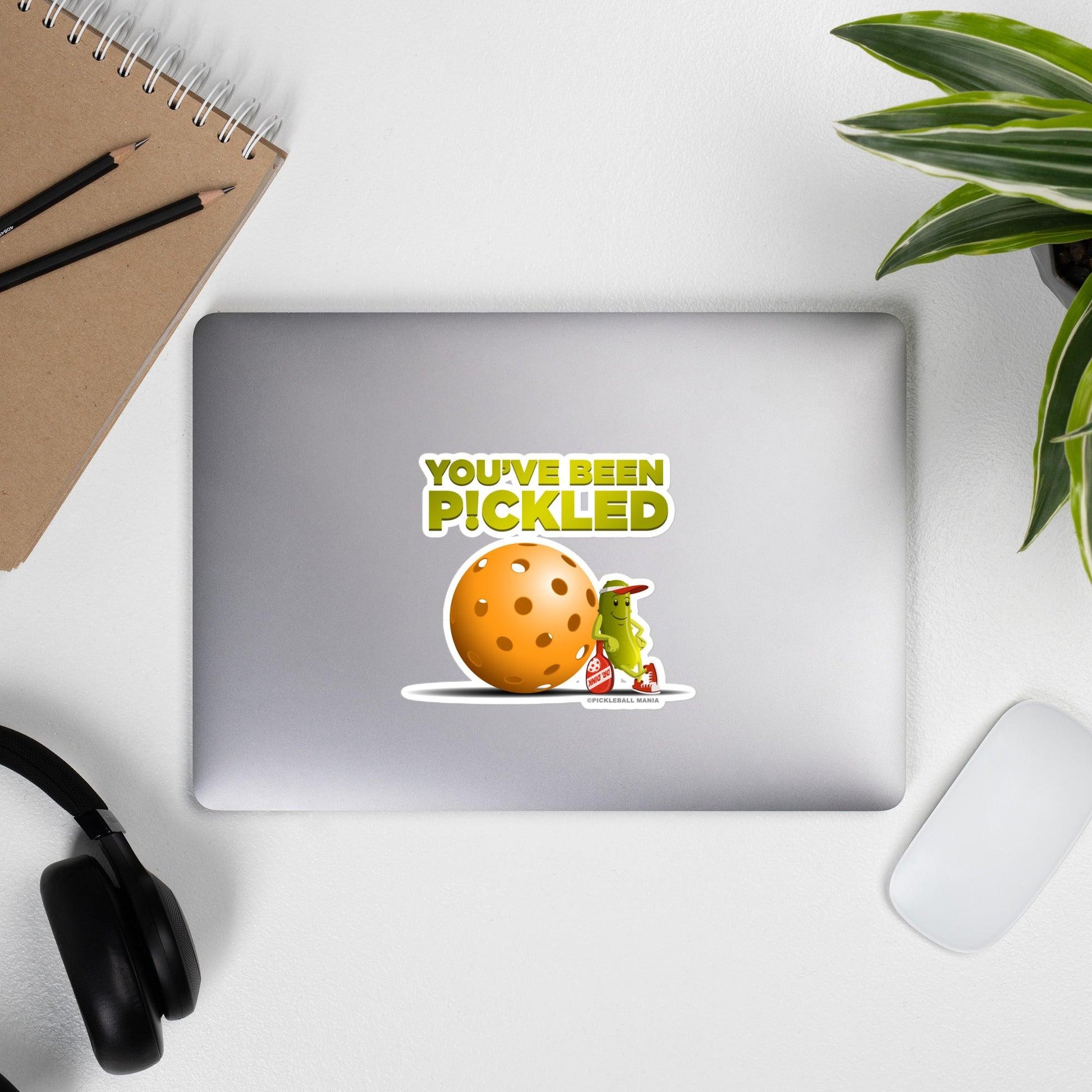 Pickleball Stickers - "You've been Pickled!" - DocDink.com