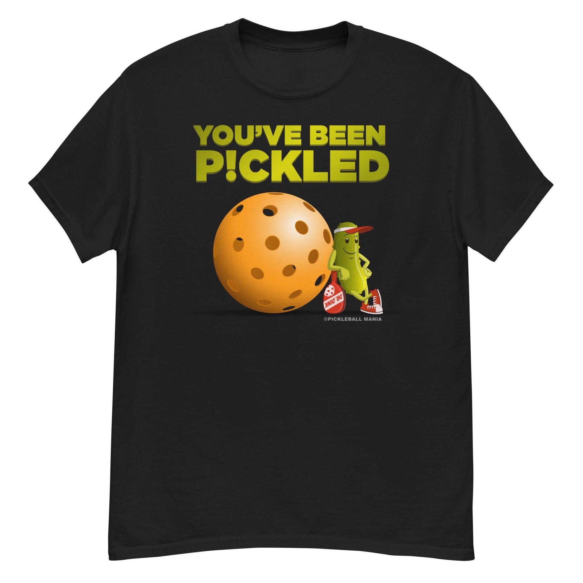 100% Cotton Pickleball T-Shirt - "You've been Pickled!" - DocDink.com