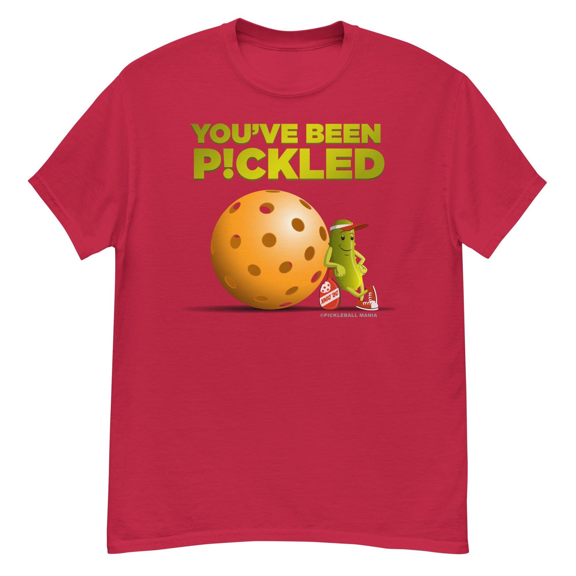 100% Cotton Pickleball T-Shirt - "You've been Pickled!" - DocDink.com