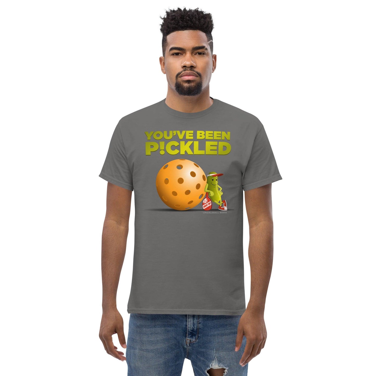 100% Cotton Pickleball T-Shirt - "You've been Pickled!" - DocDink.com