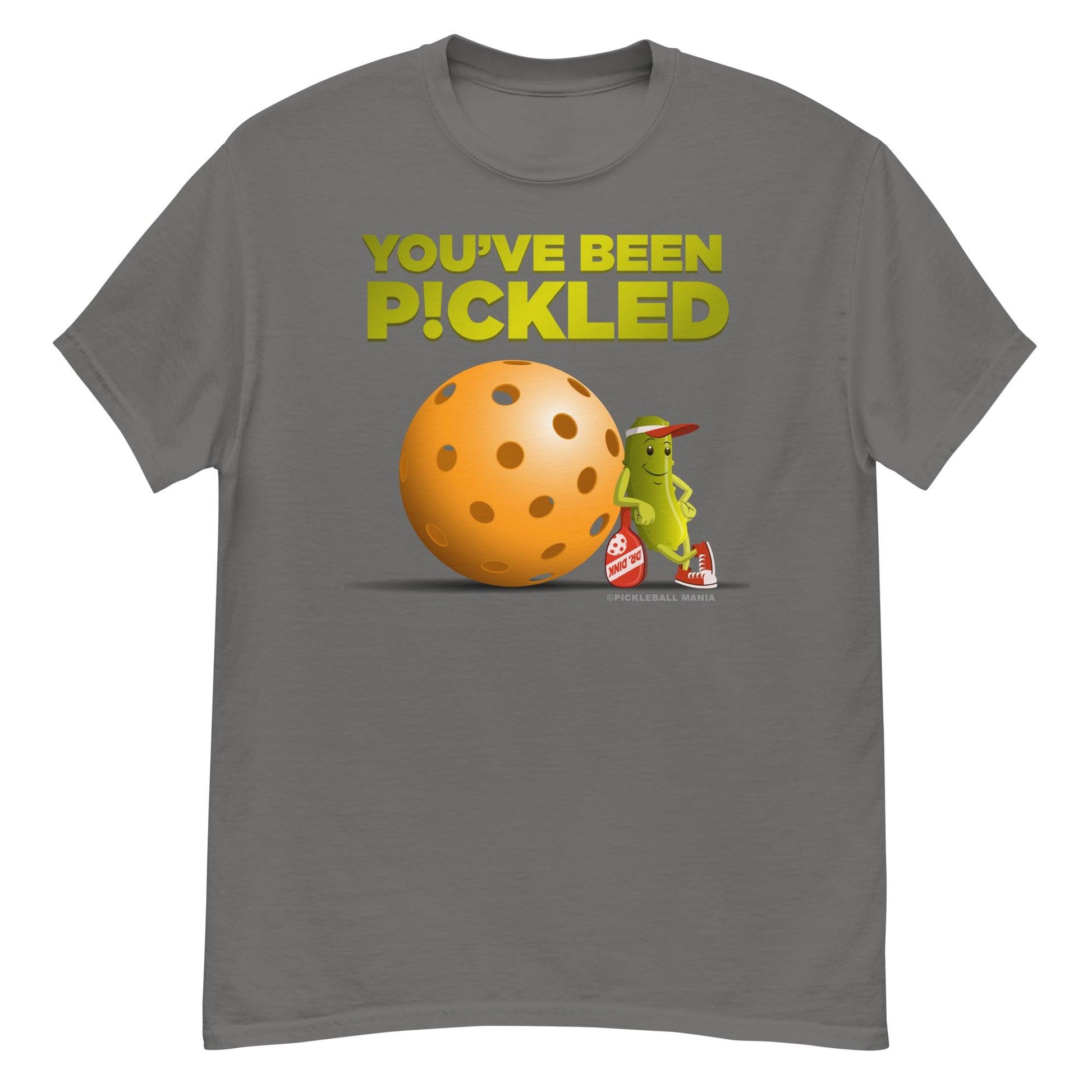 100% Cotton Pickleball T-Shirt - "You've been Pickled!" - DocDink.com