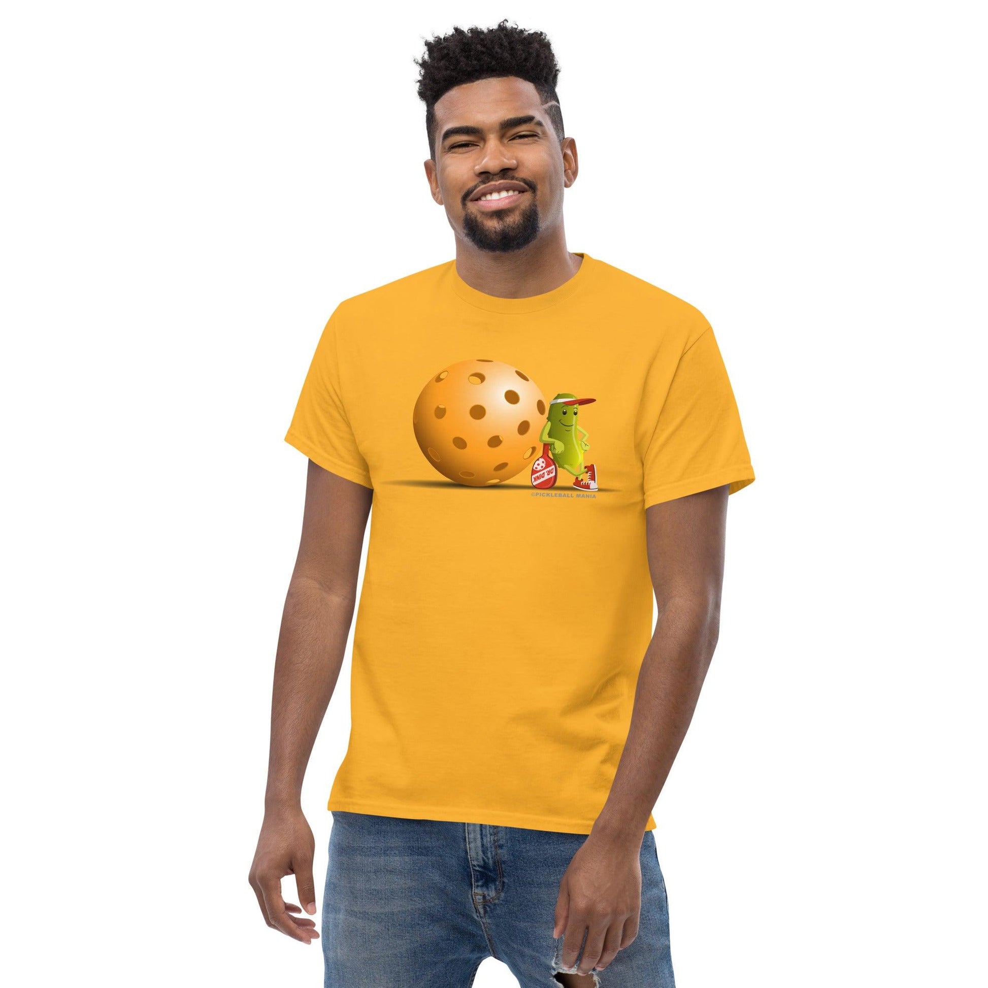 100% Cotton Pickleball T-Shirt - Just Resting - DocDink.com