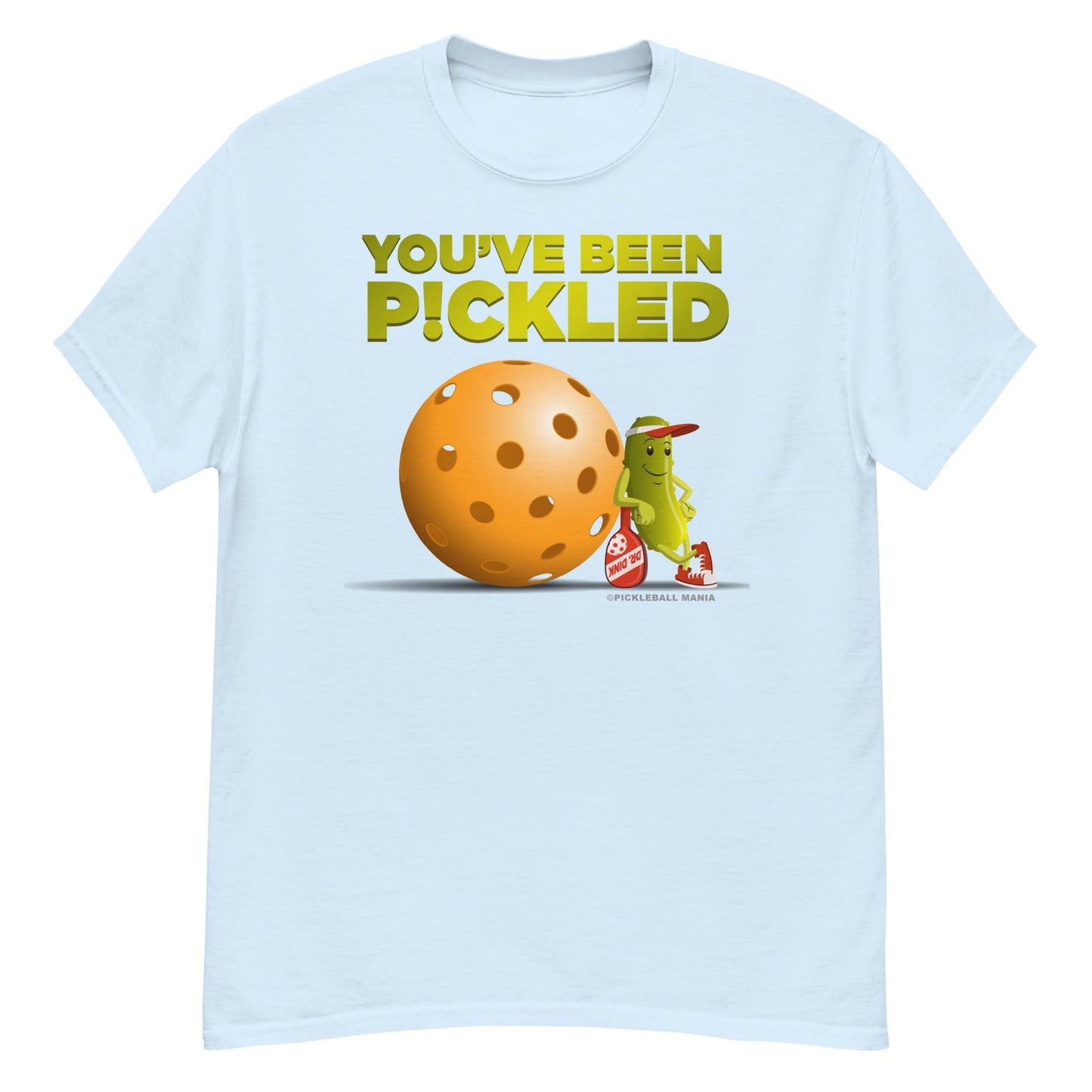 100% Cotton Pickleball T-Shirt - "You've been Pickled!" - DocDink.com