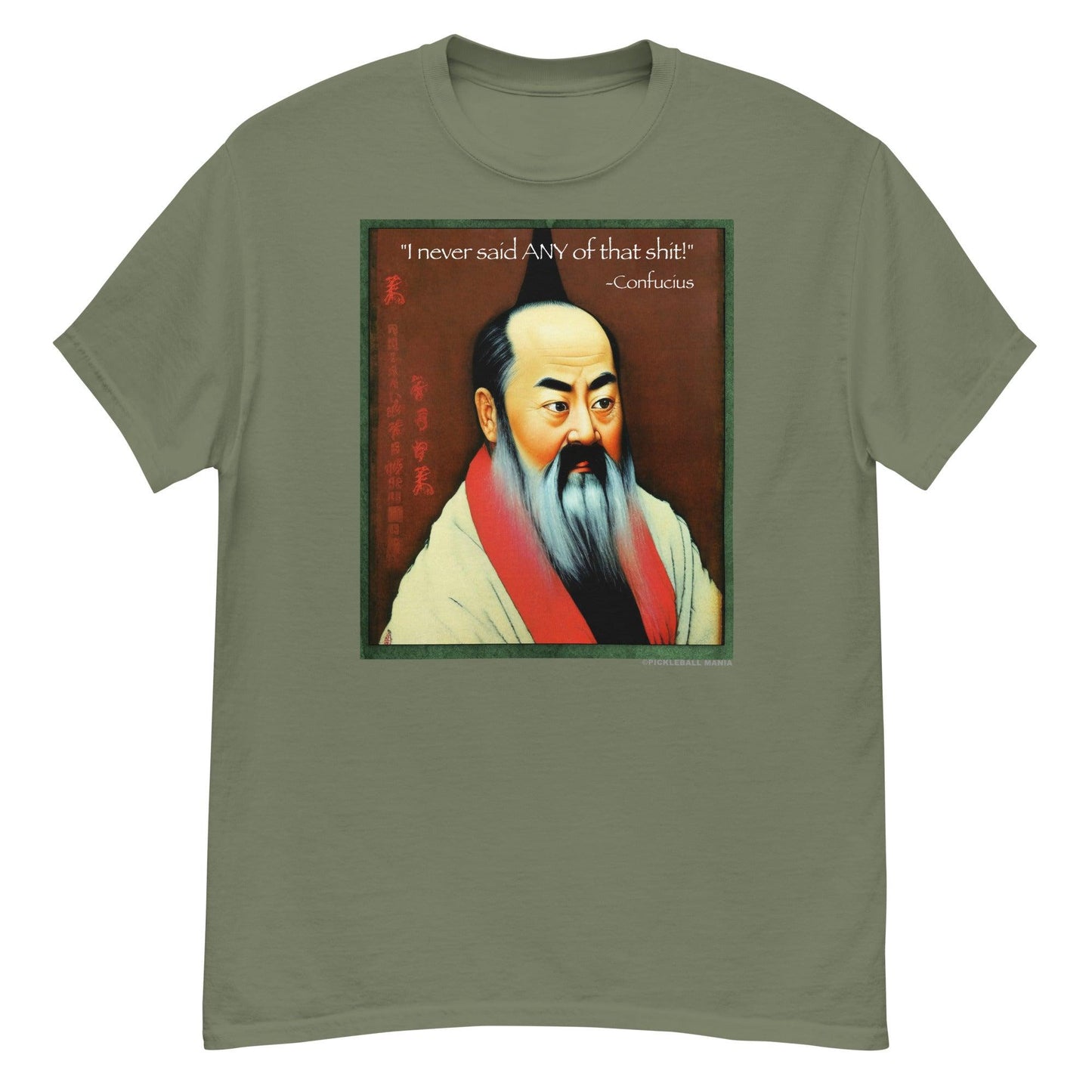 100% Cotton T-Shirt - Confucius says - DocDink.com