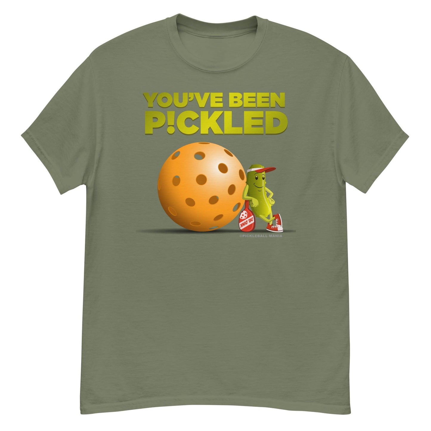 100% Cotton Pickleball T-Shirt - "You've been Pickled!" - DocDink.com