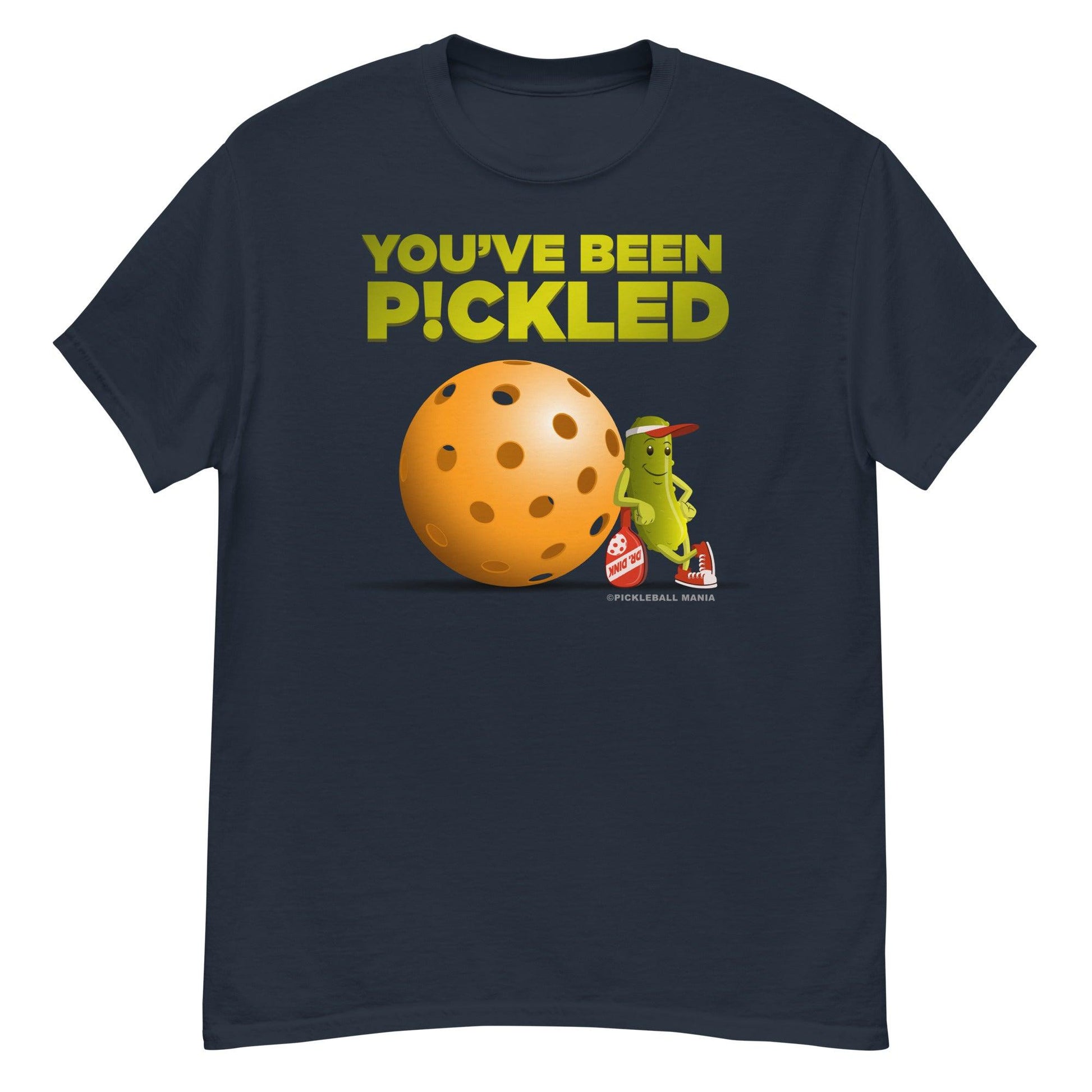 100% Cotton Pickleball T-Shirt - "You've been Pickled!" - DocDink.com