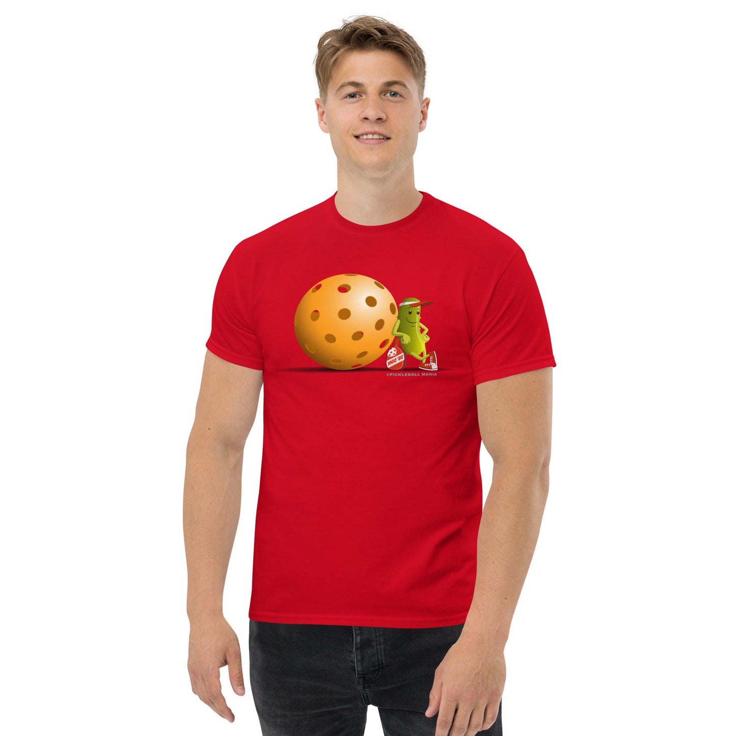 100% Cotton Pickleball T-Shirt - Just Resting - DocDink.com