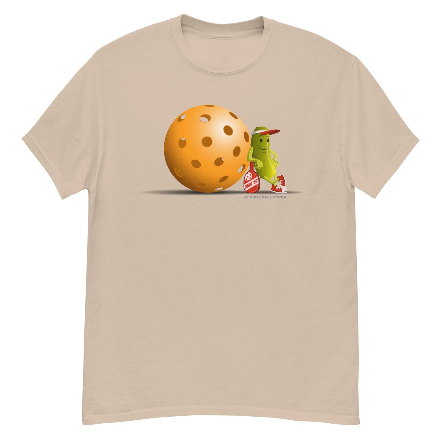 100% Cotton Pickleball T-Shirt - Just Resting - DocDink.com