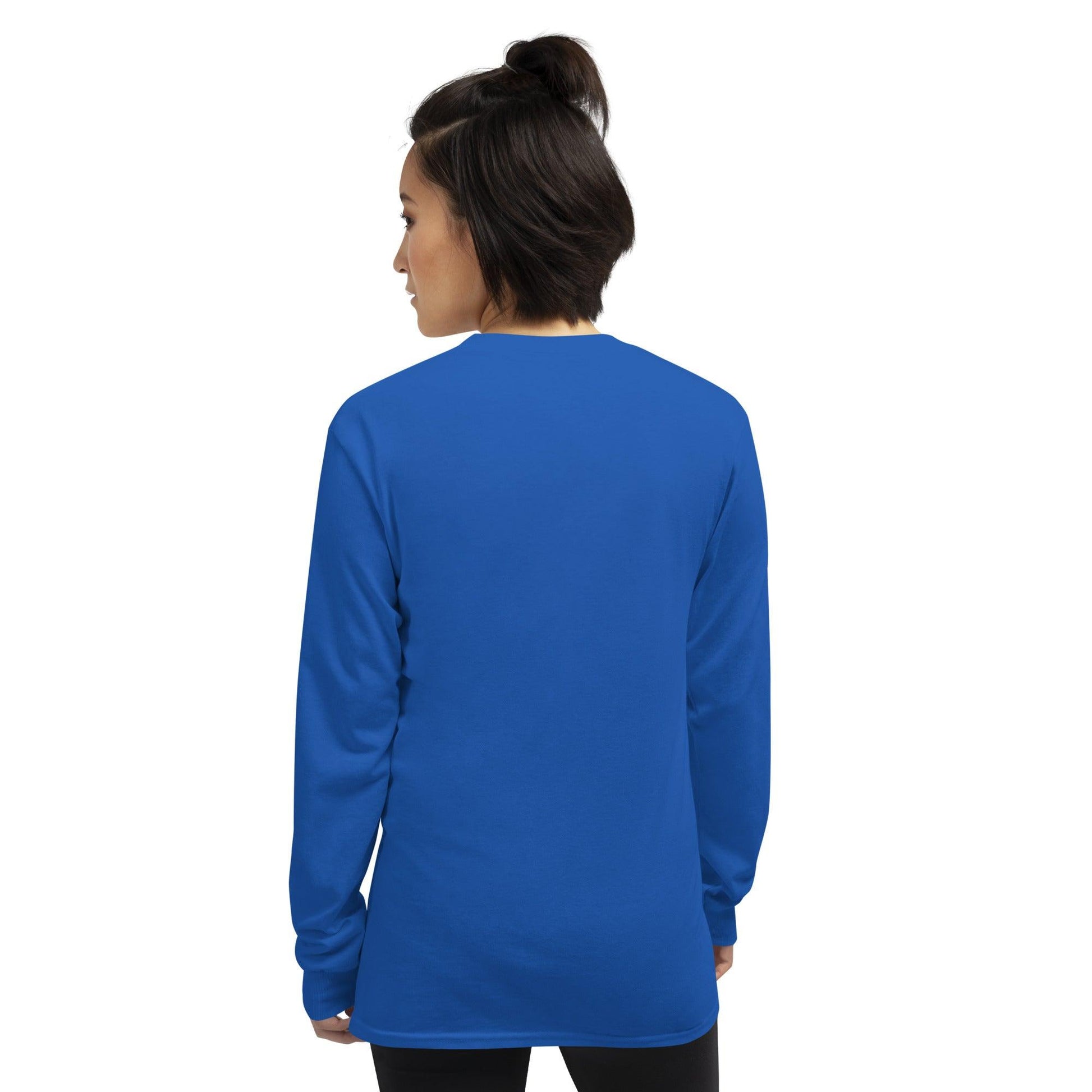 100% Cotton Long Sleeve Pickleball T-Shirt - Just Resting - DocDink.com