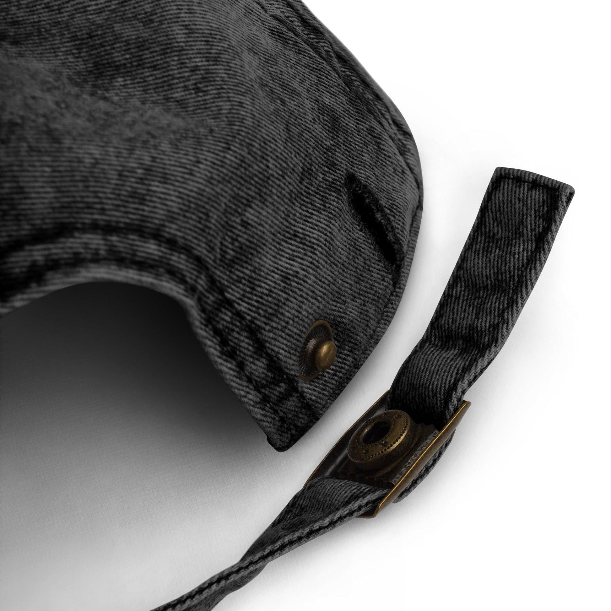 Vintage Denim Hat - Doc Dink's Warehouse - BLACK - DocDink.com