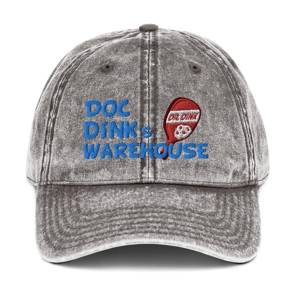 Vintage Denim Hat - Doc Dink's Warehouse - GREY - DocDink.com