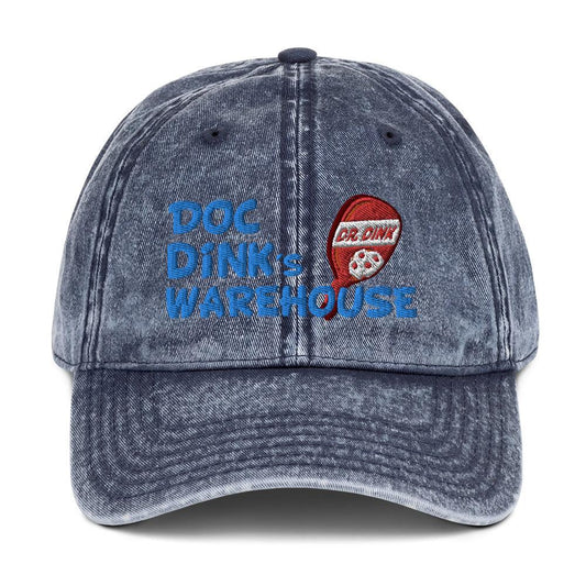 Vintage Denim Hat - Doc Dink's Warehouse - NAVY - DocDink.com