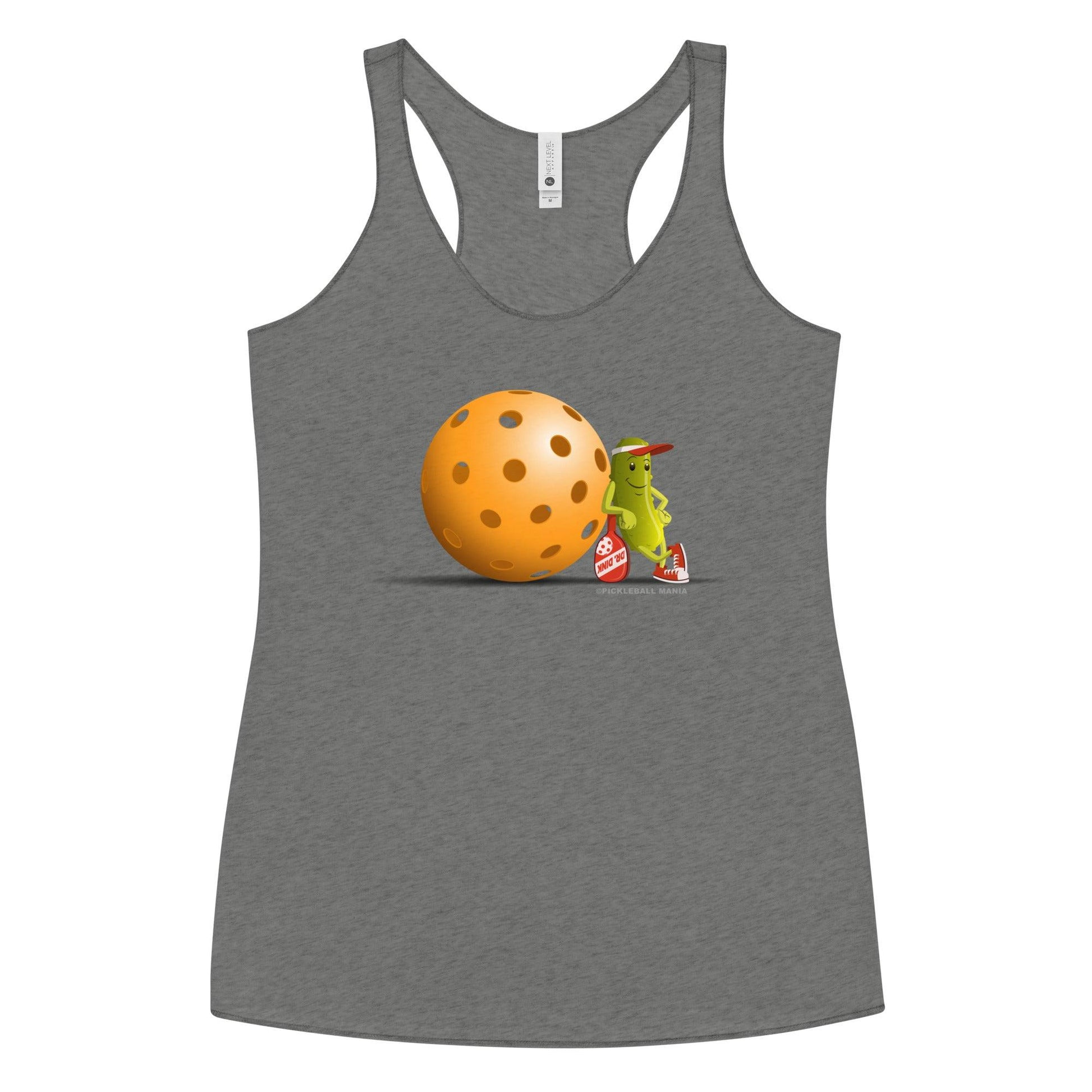 Women's Racerback Pickleball Tank Top - Just Resting - DocDink.com