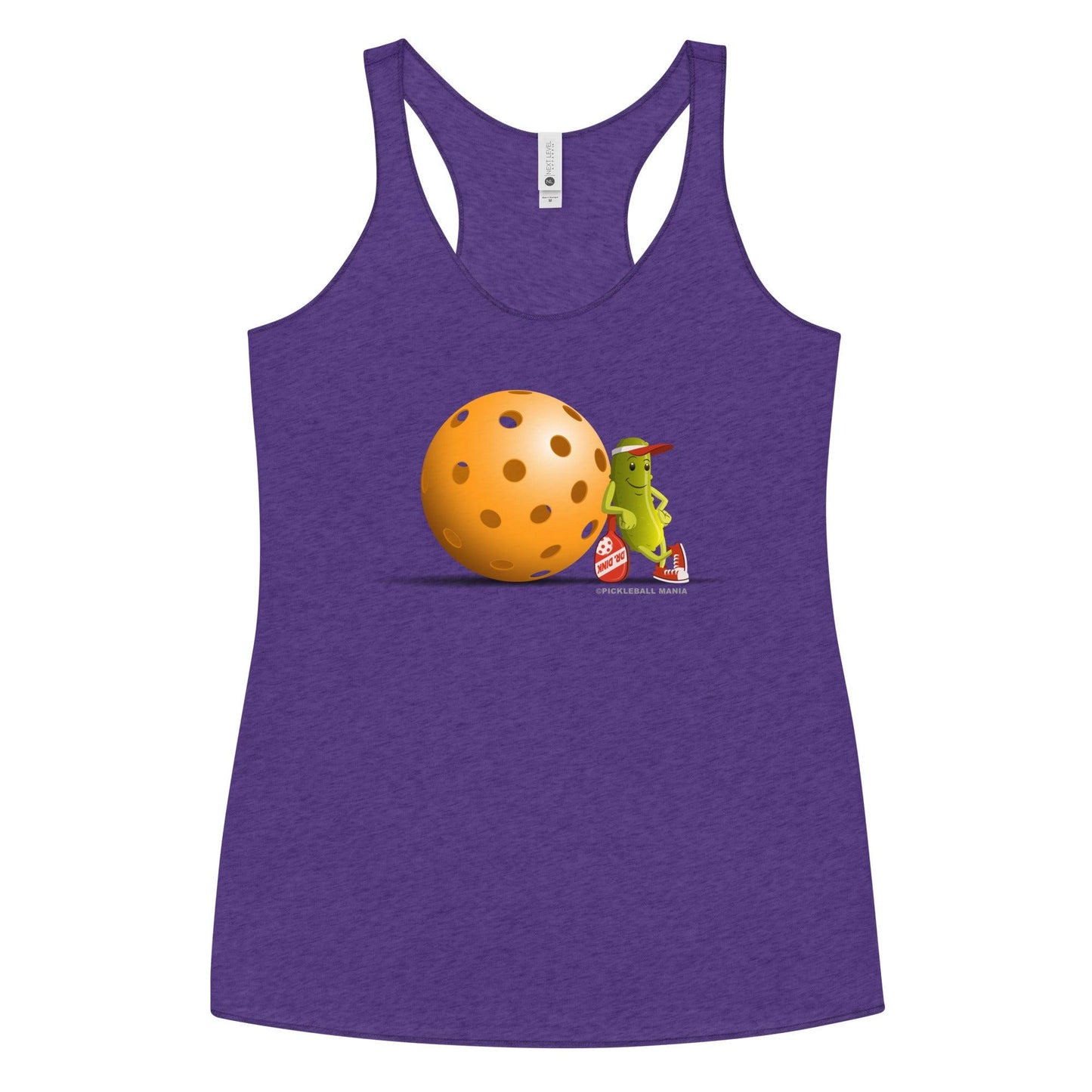 Women's Racerback Pickleball Tank Top - Just Resting - DocDink.com