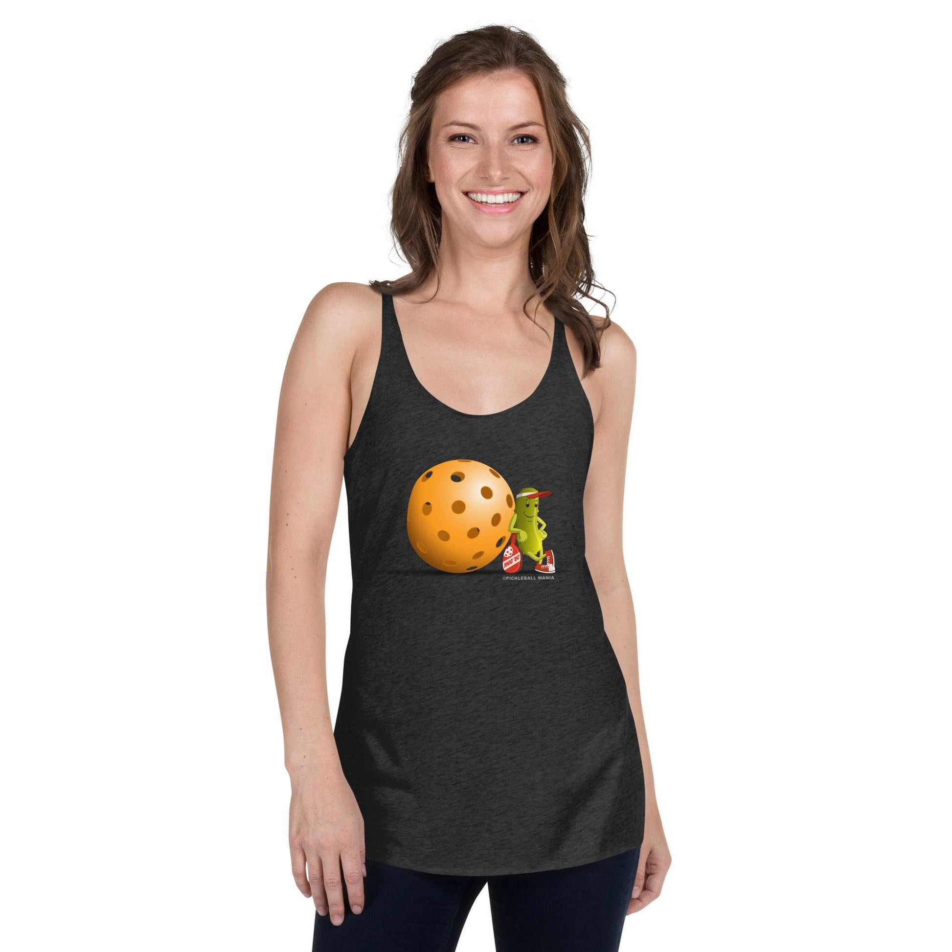 Women's Racerback Pickleball Tank Top - Just Resting - DocDink.com