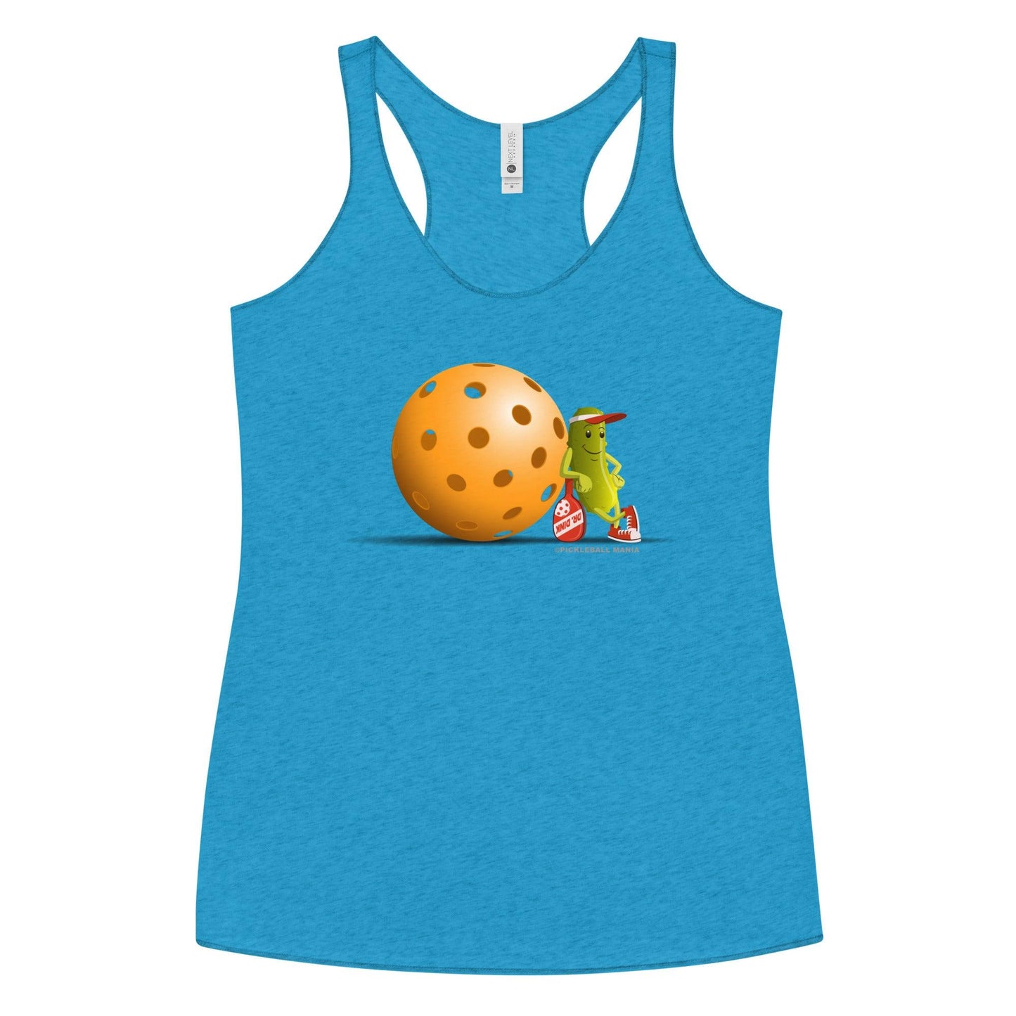 Women's Racerback Pickleball Tank Top - Just Resting - DocDink.com